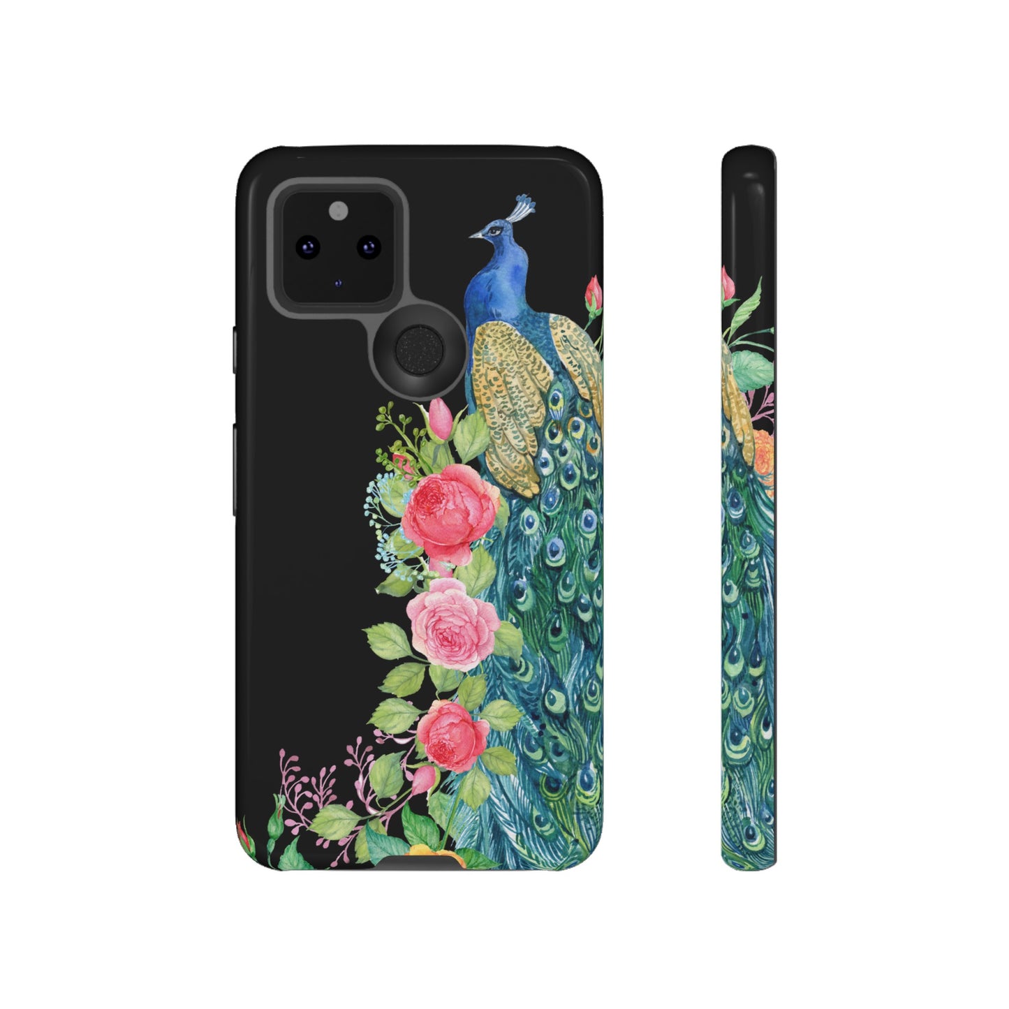 Peacock Wallpaper Phone Case | iPhone 15 Plus/ Pro, 14, 13, 12| Google Pixel 7, Pro, 5| Samsung Galaxy S23 All Major Phone Models