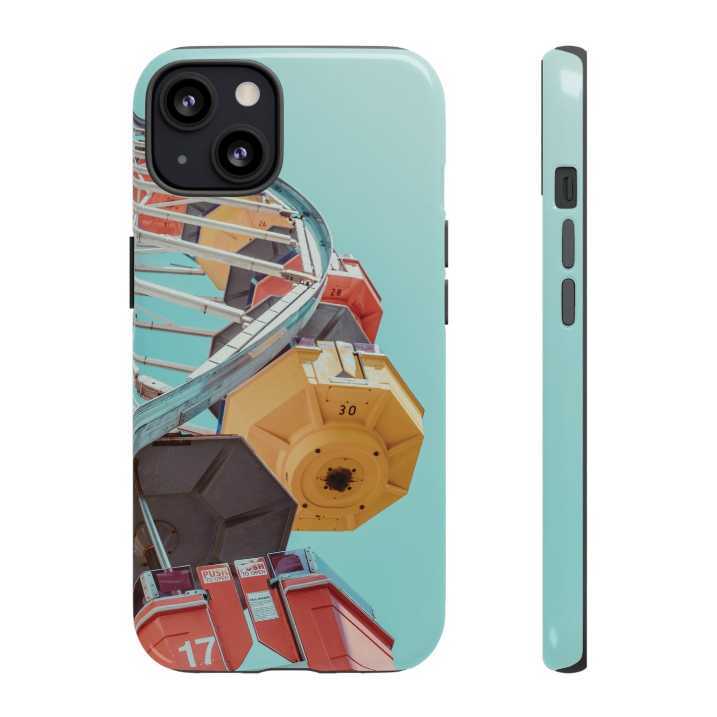 Ferris Wheel Wallpaper Phone Case | iPhone 15 Plus/ Pro, 14, 13, 12| Google Pixel 7, Pro, 5| Samsung Galaxy S23 All Major Phone Models