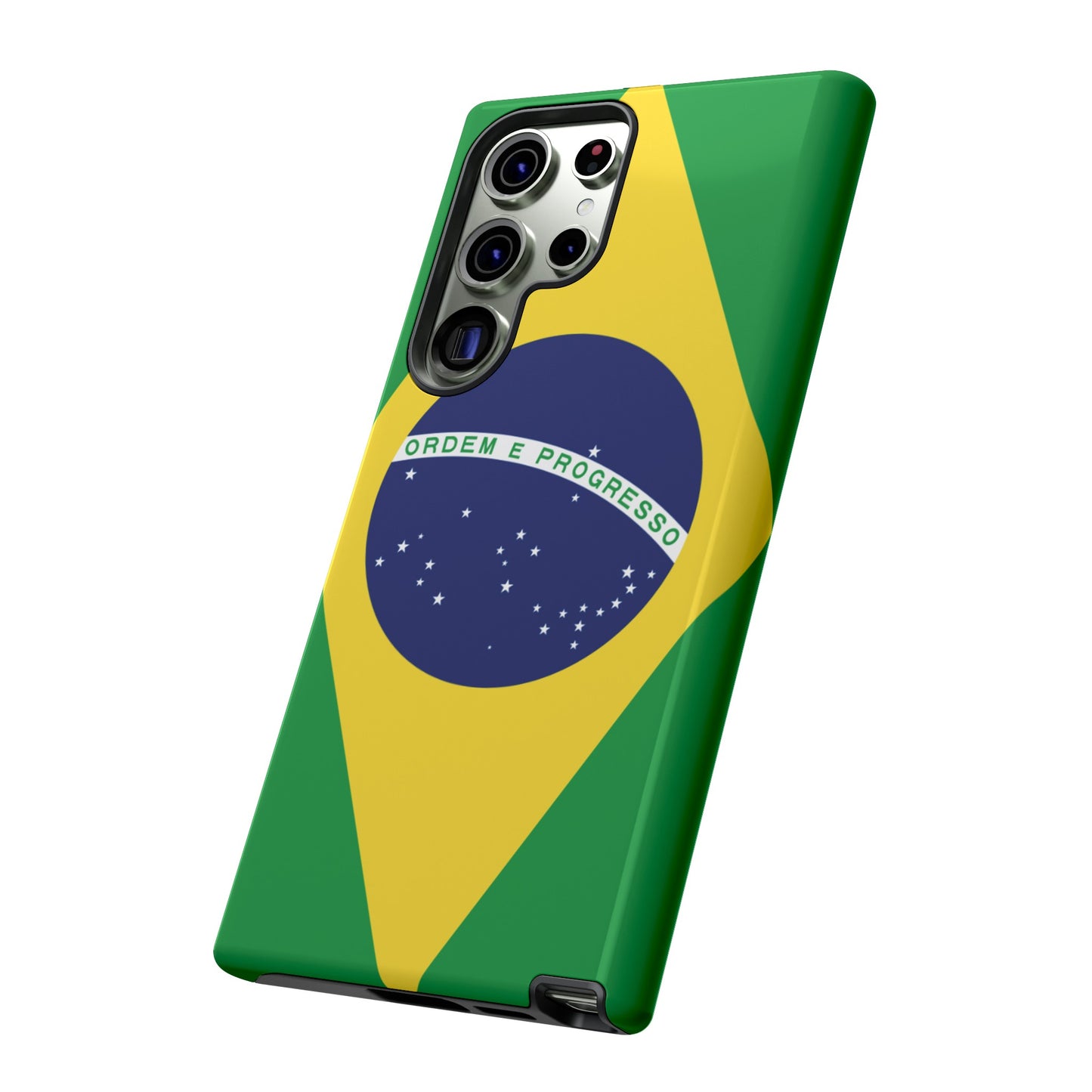 Brazil Flag Phone Case | iPhone 15 Plus/ Pro, 14, 13, 12| Google Pixel 7, Pro, 5| Samsung Galaxy S23 All Major Phone Models