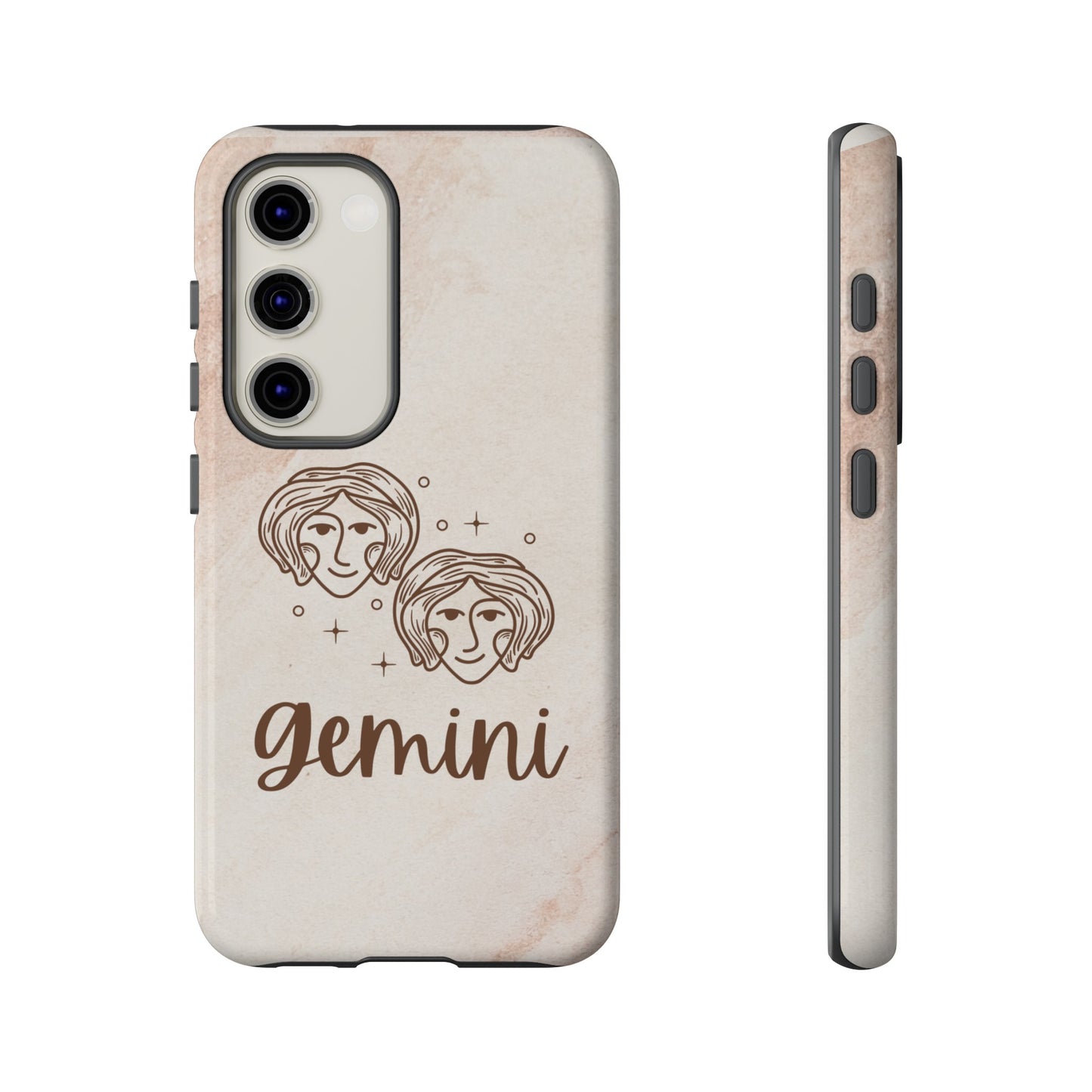 Gemini Wallpaper Phone Case | iPhone 15 Plus/ Pro, 14, 13, 12| Google Pixel 7, Pro, 5| Samsung Galaxy S23 All Major Phone Models