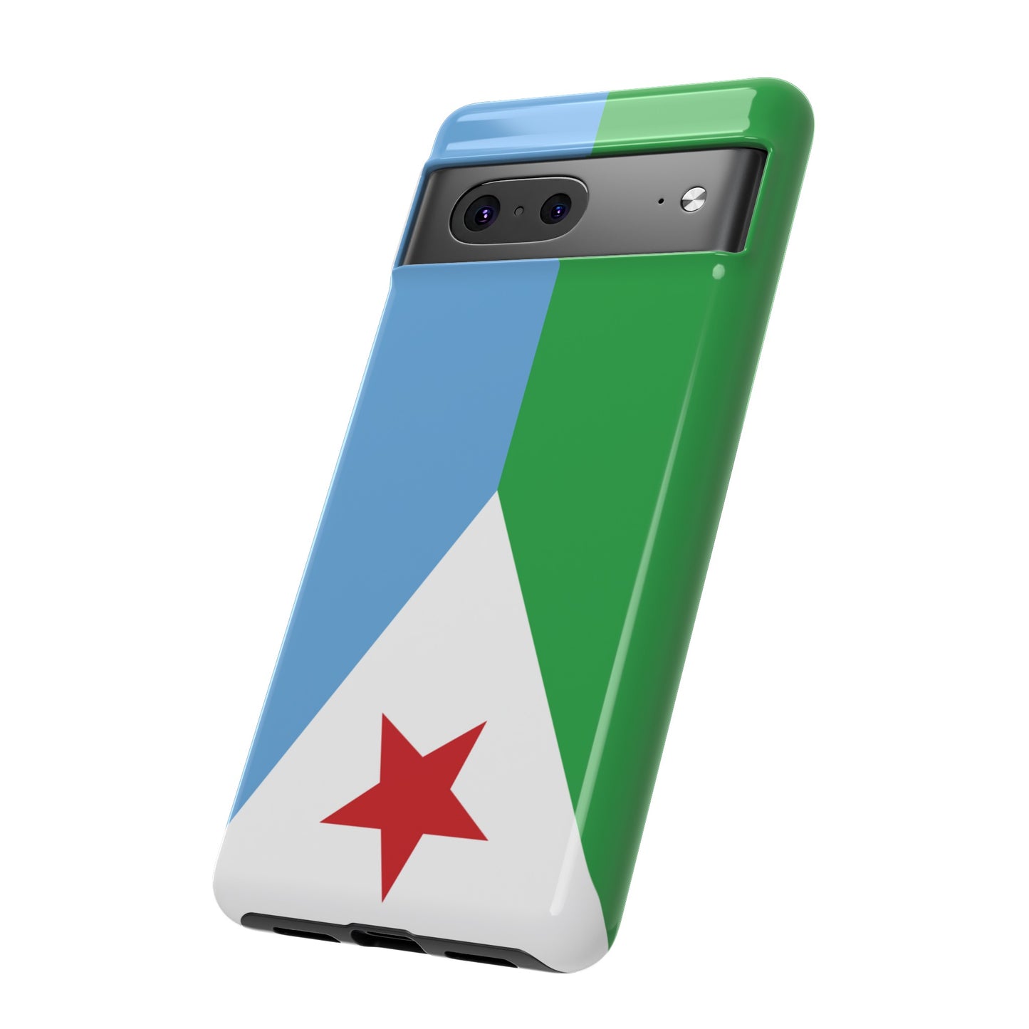 Djibouti Flag Phone Case | iPhone 15 Plus/ Pro, 14, 13, 12| Google Pixel 7, Pro, 5| Samsung Galaxy S23 All Major Phone Models