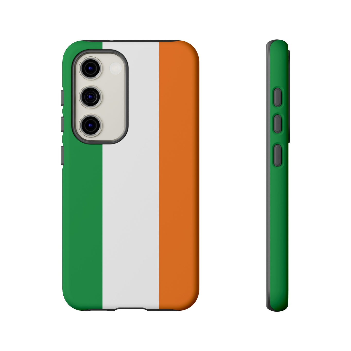 Ireland Flag Phone Case | iPhone 15 Plus/ Pro, 14, 13, 12| Google Pixel 7, Pro, 5| Samsung Galaxy S23 All Major Phone Models