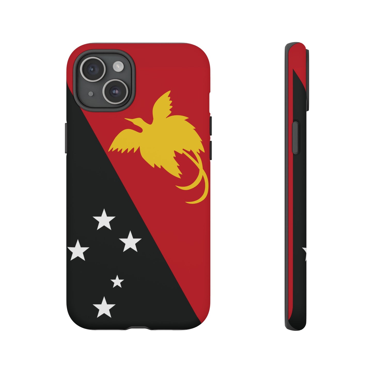 Papa New Guinea Flag Phone Case | iPhone 15 Plus/ Pro, 14, 13, 12| Google Pixel 7, Pro, 5| Samsung Galaxy S23 All Major Phone Models