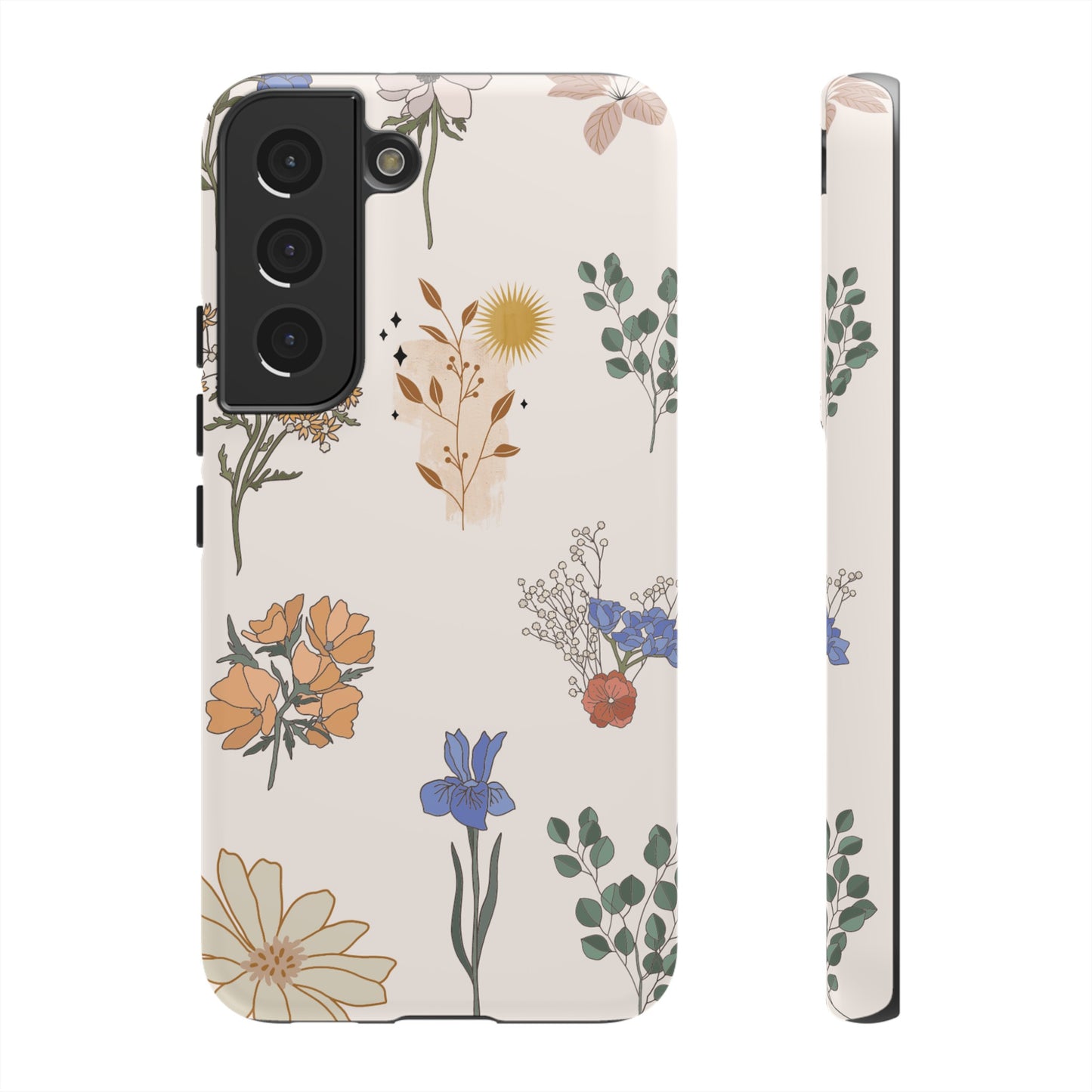 Floral Collage Phone Case | iPhone 15 Plus/ Pro, 14, 13, 12| Google Pixel 7, Pro, 5| Samsung Galaxy S23 All Major Phone Models