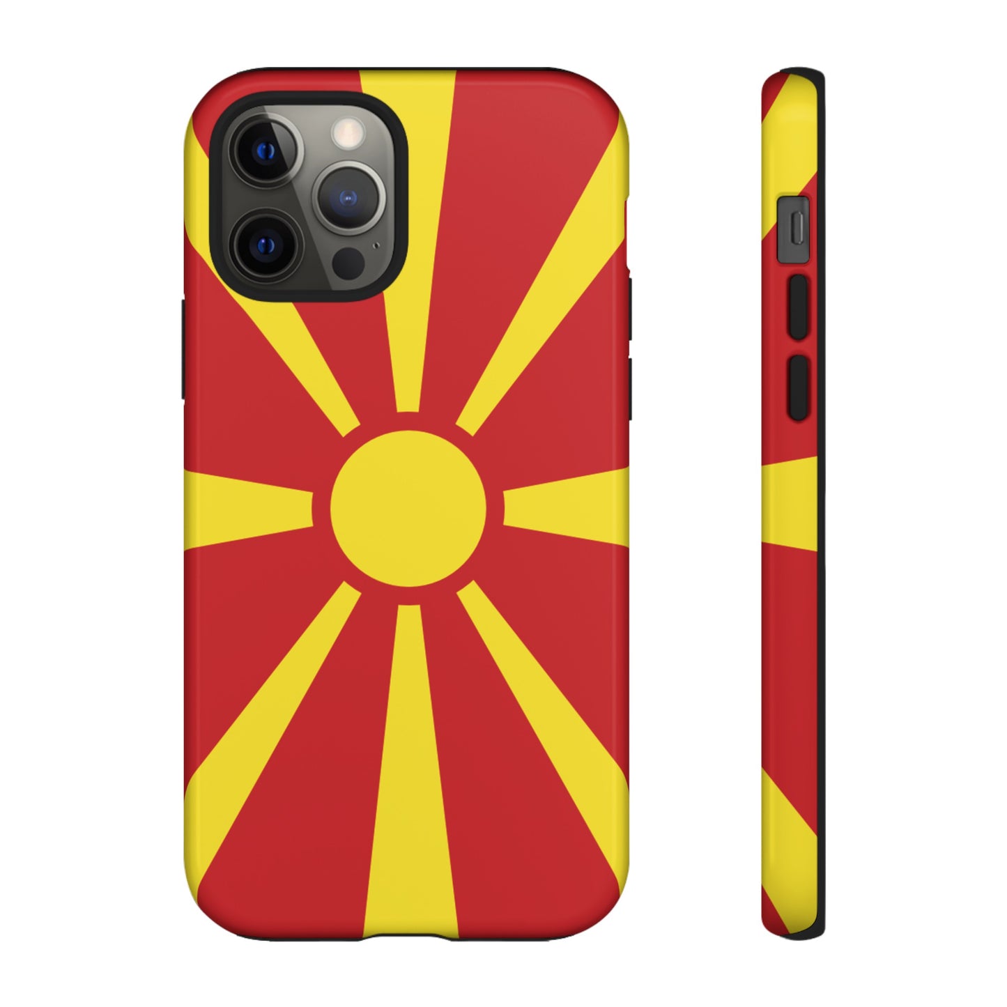 Macedonia Flag Phone Case | iPhone 15 Plus/ Pro, 14, 13, 12| Google Pixel 7, Pro, 5| Samsung Galaxy S23 All Major Phone Models