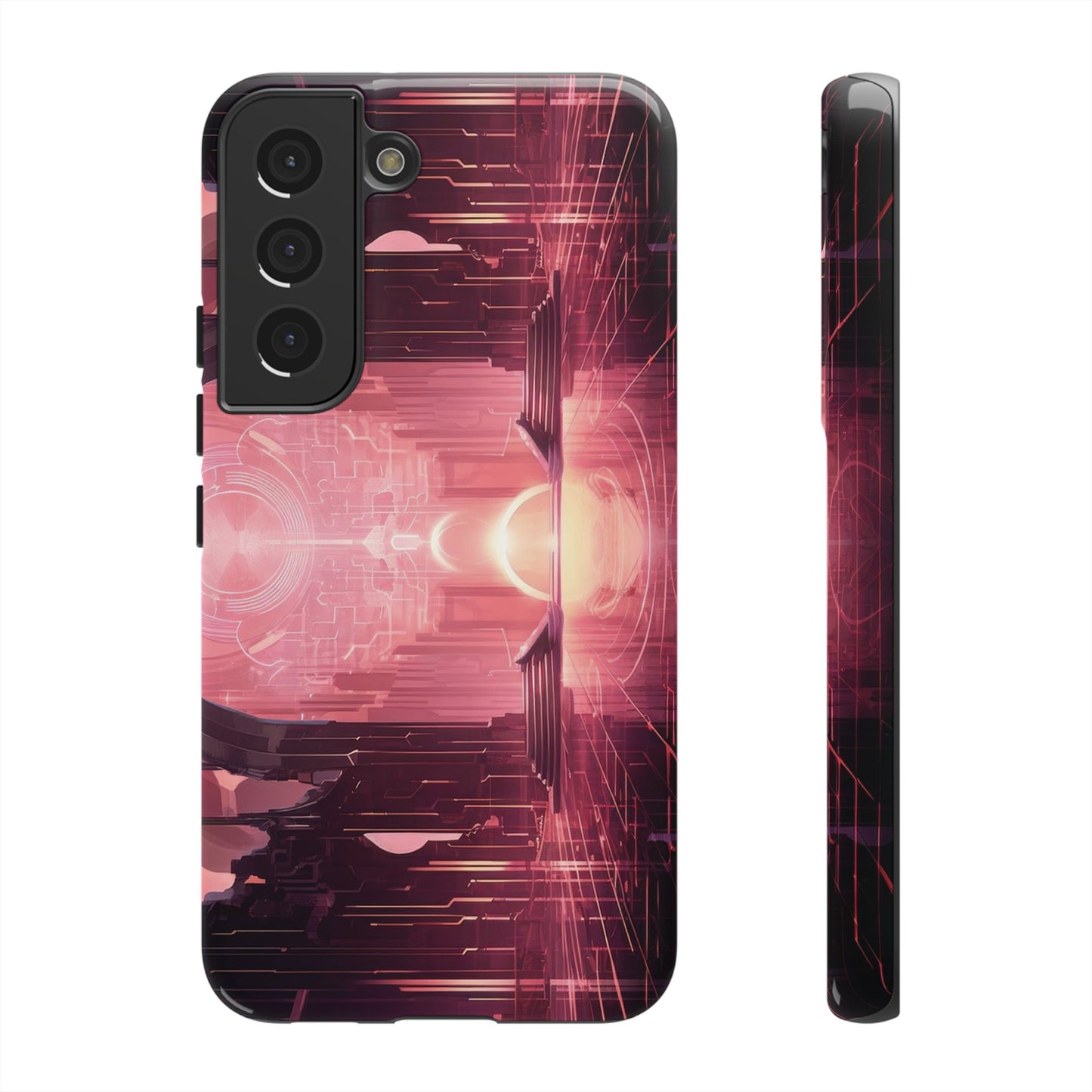 Sci-Fi Hall Wallpaper Phone Case | iPhone 15 Plus/ Pro, 14, 13, 12| Google Pixel 7, Pro, 5| Samsung Galaxy S23 All Major Phone Models