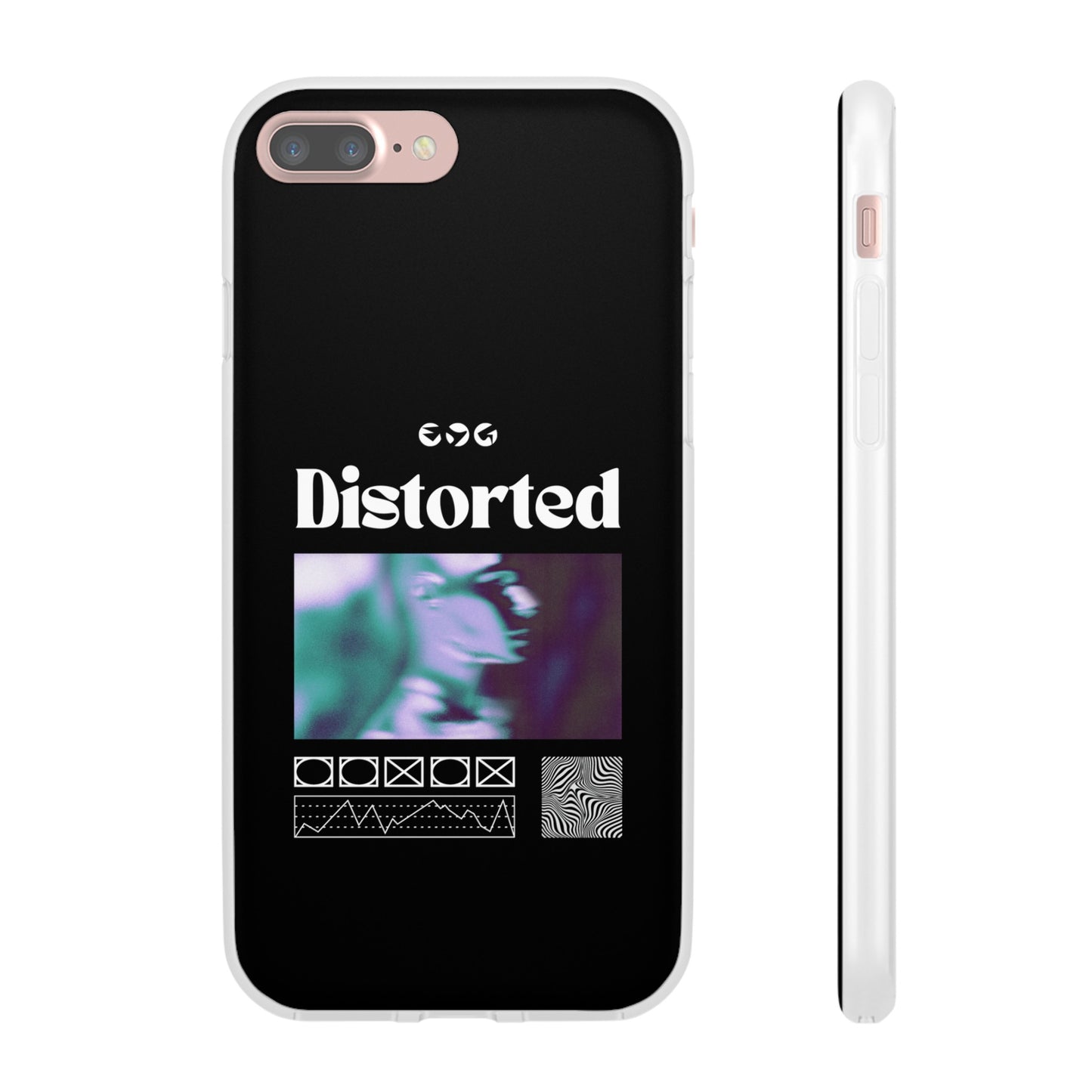 Distorted Phone Case | iPhone 15 Plus/ Pro, 14, 13, 12| Google Pixel 7, Pro, 5| Samsung Galaxy S23 All Major Phone Models