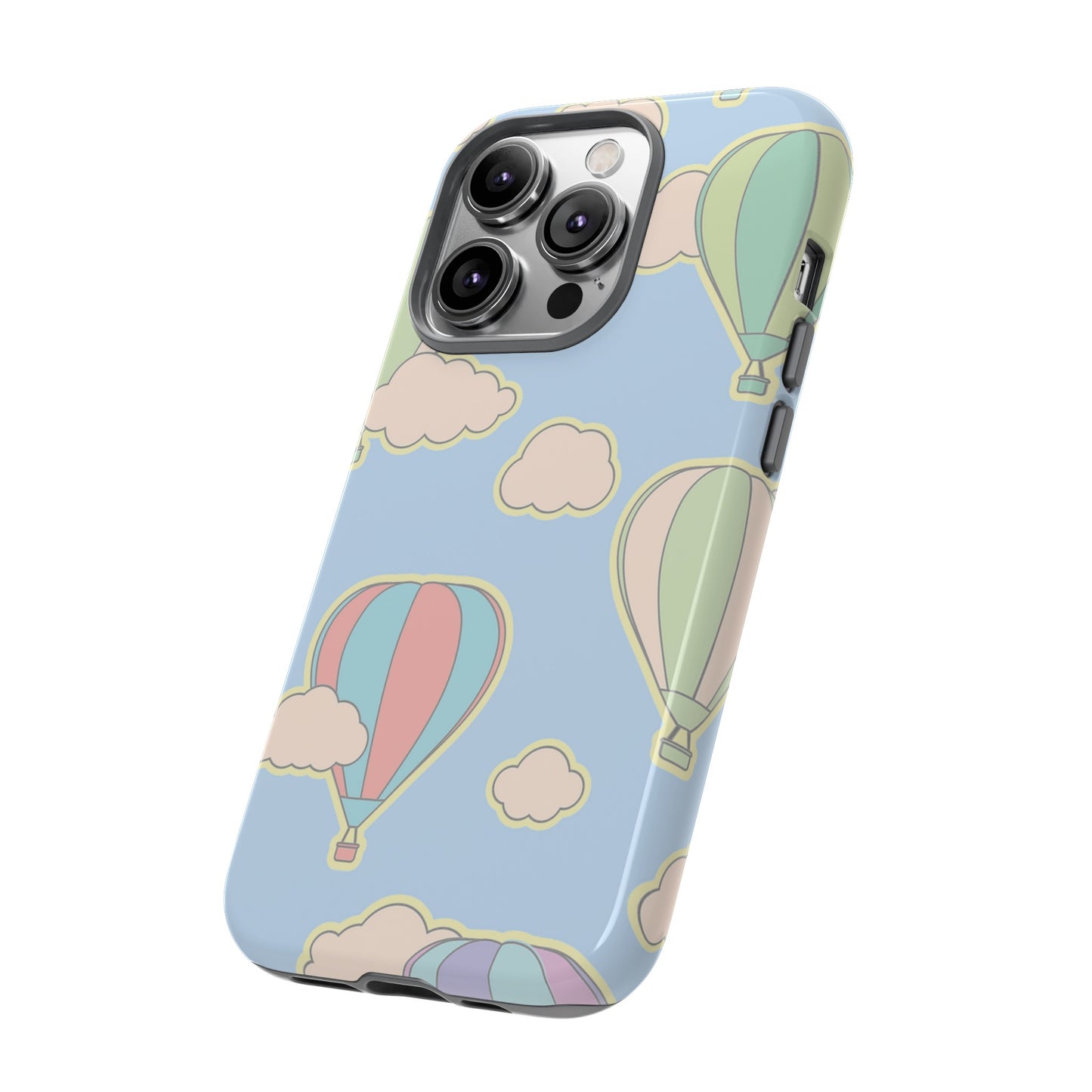 Hot Air Balloon Wallpaper Phone Case | iPhone 15 Plus/ Pro, 14, 13, 12| Google Pixel 7, Pro, 5| Samsung Galaxy S23 All Major Phone Models