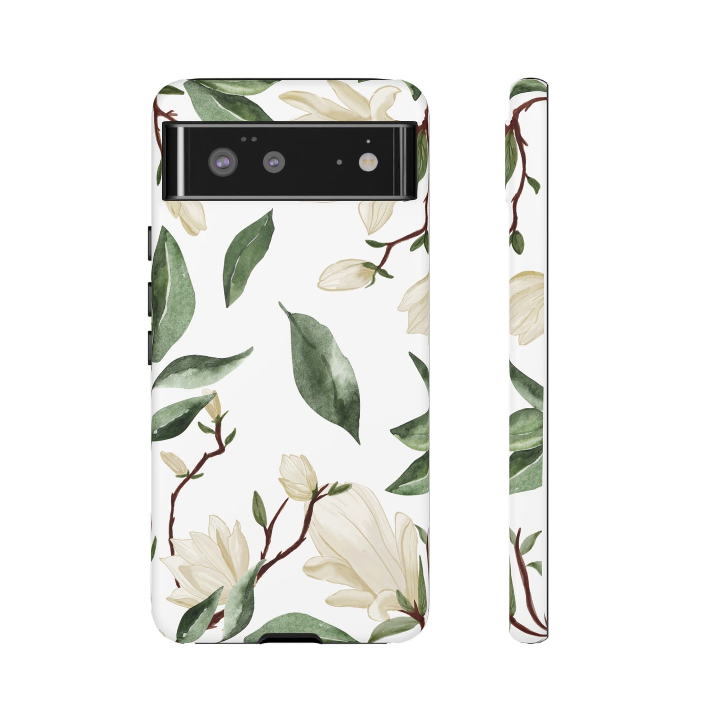 Light Floral Wallpaper Phone Case | iPhone 15 Plus/ Pro, 14, 13, 12| Google Pixel 7, Pro, 5| Samsung Galaxy S23 All Major Phone Models