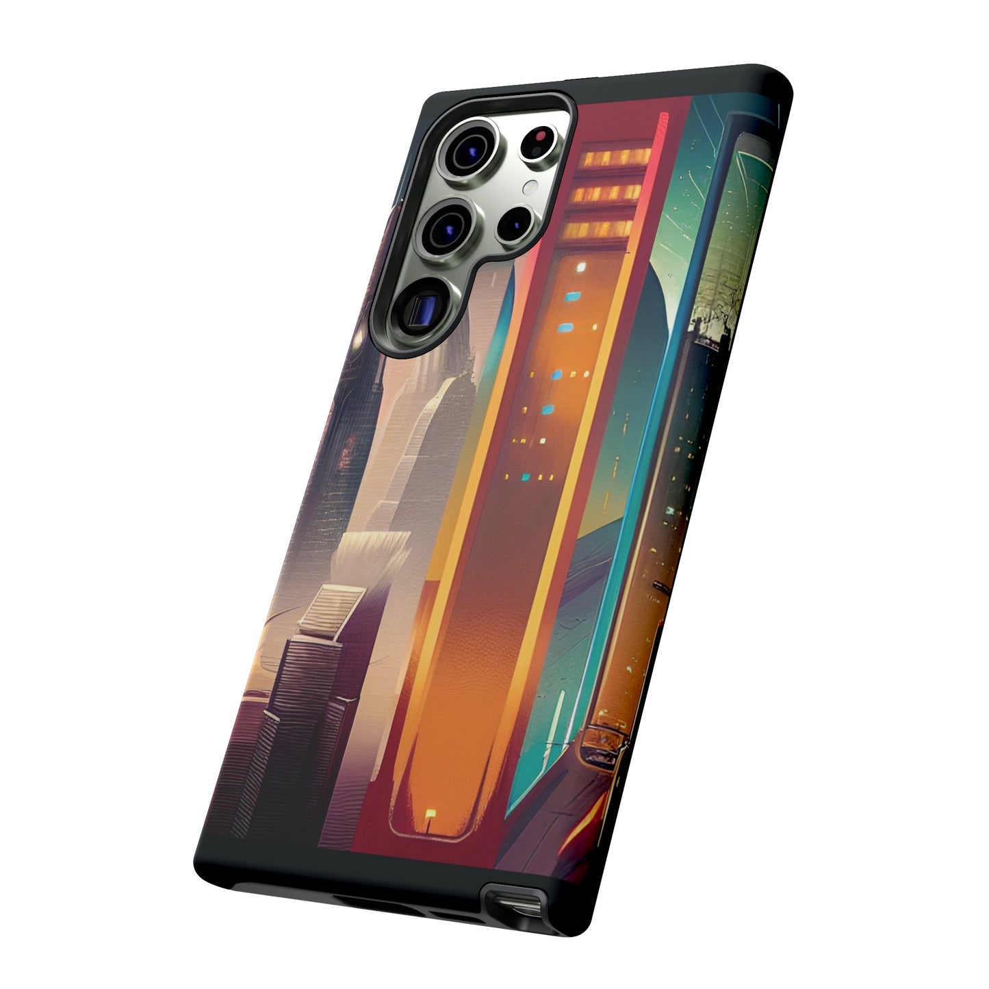 Sci-Fi  Buildings Wallpaper Phone Case | iPhone 15 Plus/ Pro, 14, 13, 12| Google Pixel 7, Pro, 5| Samsung Galaxy S23 All Major Phone Models