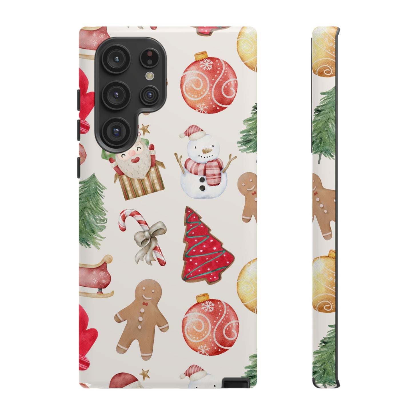 Collage Christmas Wallpaper Phone Case | iPhone 15 Plus/ Pro, 14, 13, 12| Google Pixel 7, Pro, 5| Samsung Galaxy S23 All Major Phone Models