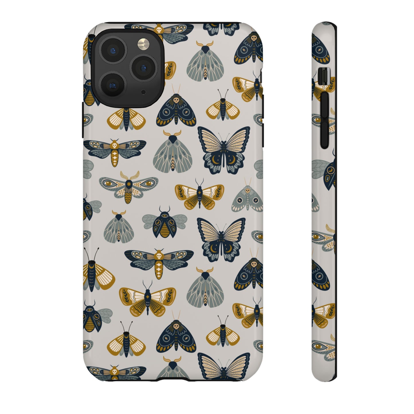 Butterfly and Moth Wallpaper Phone Case | iPhone 15 Plus/ Pro, 14, 13, 12| Google Pixel 7, Pro, 5| Samsung Galaxy S23 All Major Phone Models