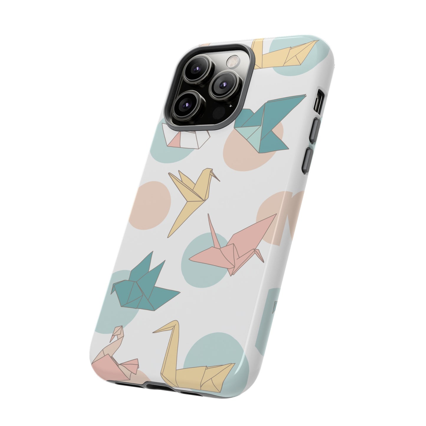 Origami Wallpaper Phone Case | iPhone 15 Plus/ Pro, 14, 13, 12| Google Pixel 7, Pro, 5| Samsung Galaxy S23 All Major Phone Models