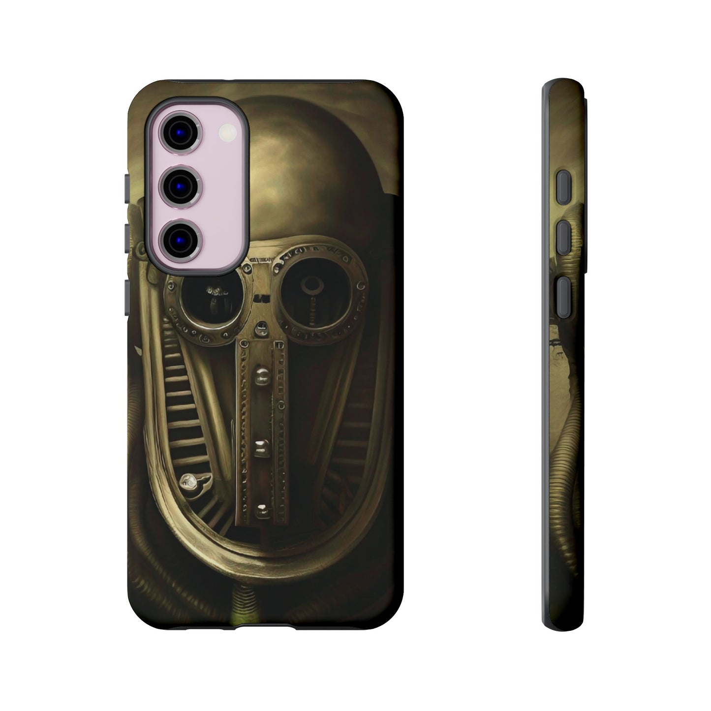 Sci-Fi Helmet Wallpaper Phone Case | iPhone 15 Plus/ Pro, 14, 13, 12| Google Pixel 7, Pro, 5| Samsung Galaxy S23 All Major Phone Models