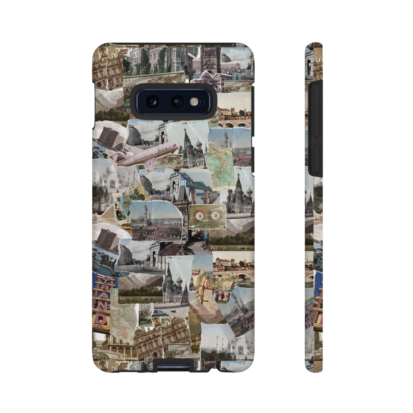 Travel Collage Wallpaper Phone Case | iPhone 15 Plus/ Pro, 14, 13, 12| Google Pixel 7, Pro, 5| Samsung Galaxy S23 All Major Phone Models