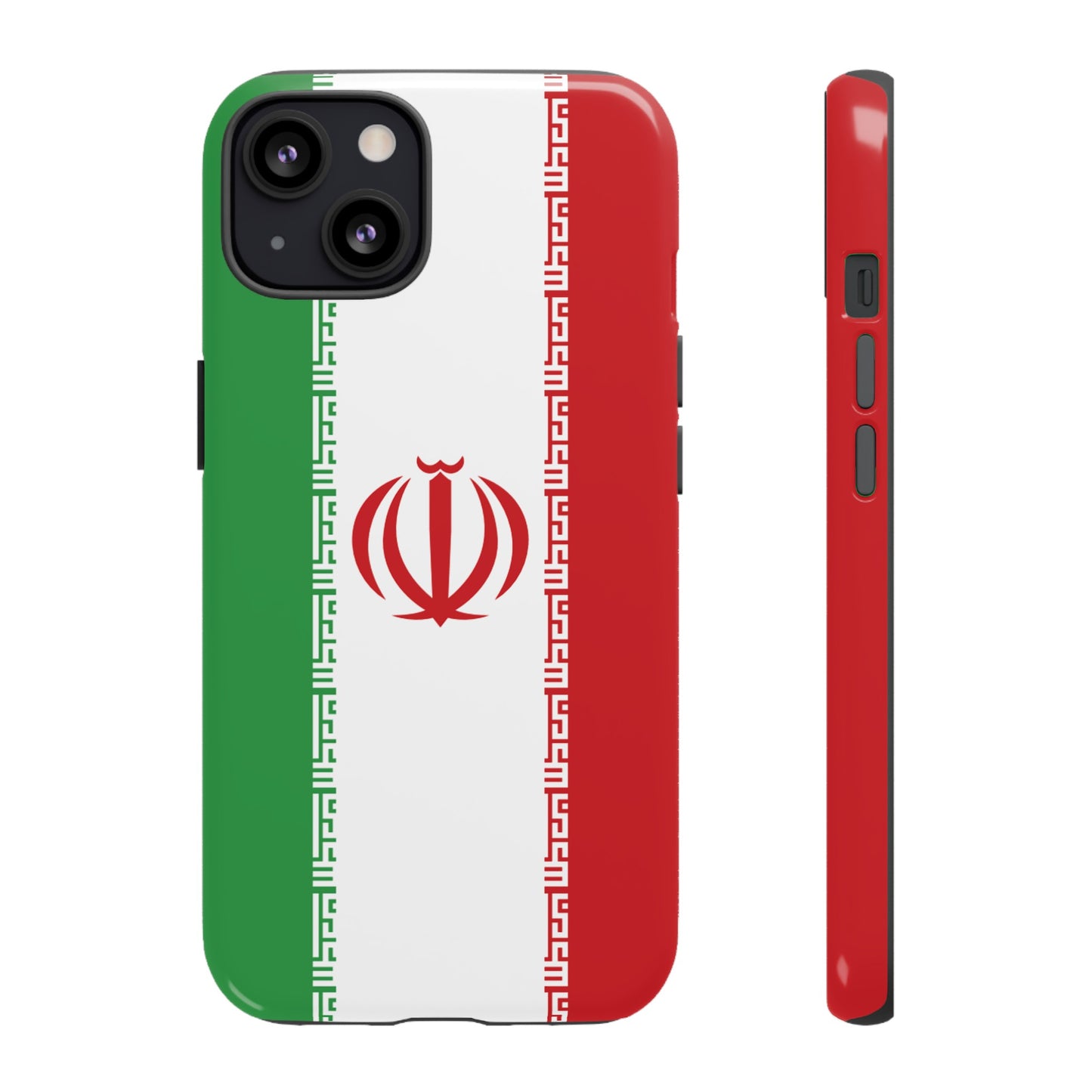 Iran Flag Phone Case | iPhone 15 Plus/ Pro, 14, 13, 12| Google Pixel 7, Pro, 5| Samsung Galaxy S23 All Major Phone Models