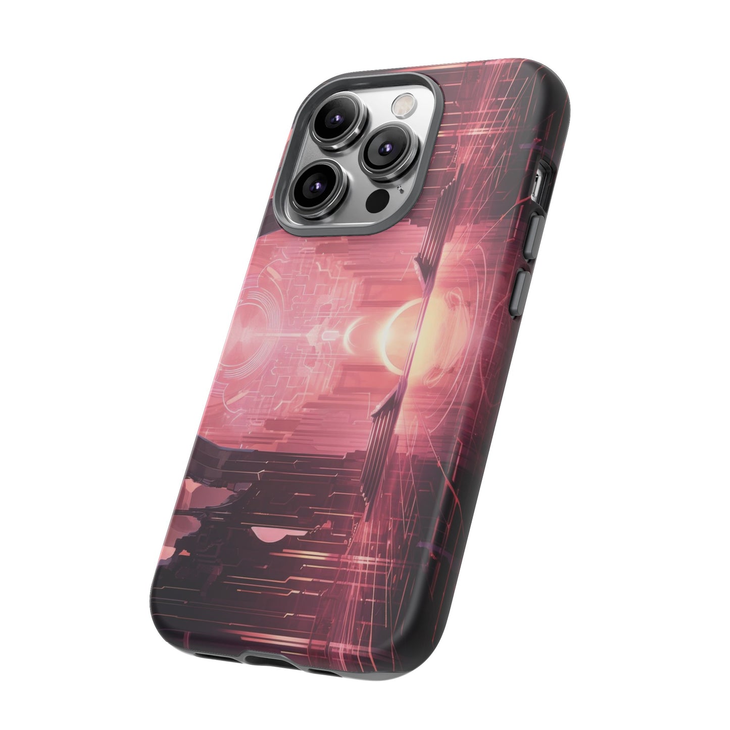 Sci-Fi Hall Wallpaper Phone Case | iPhone 15 Plus/ Pro, 14, 13, 12| Google Pixel 7, Pro, 5| Samsung Galaxy S23 All Major Phone Models