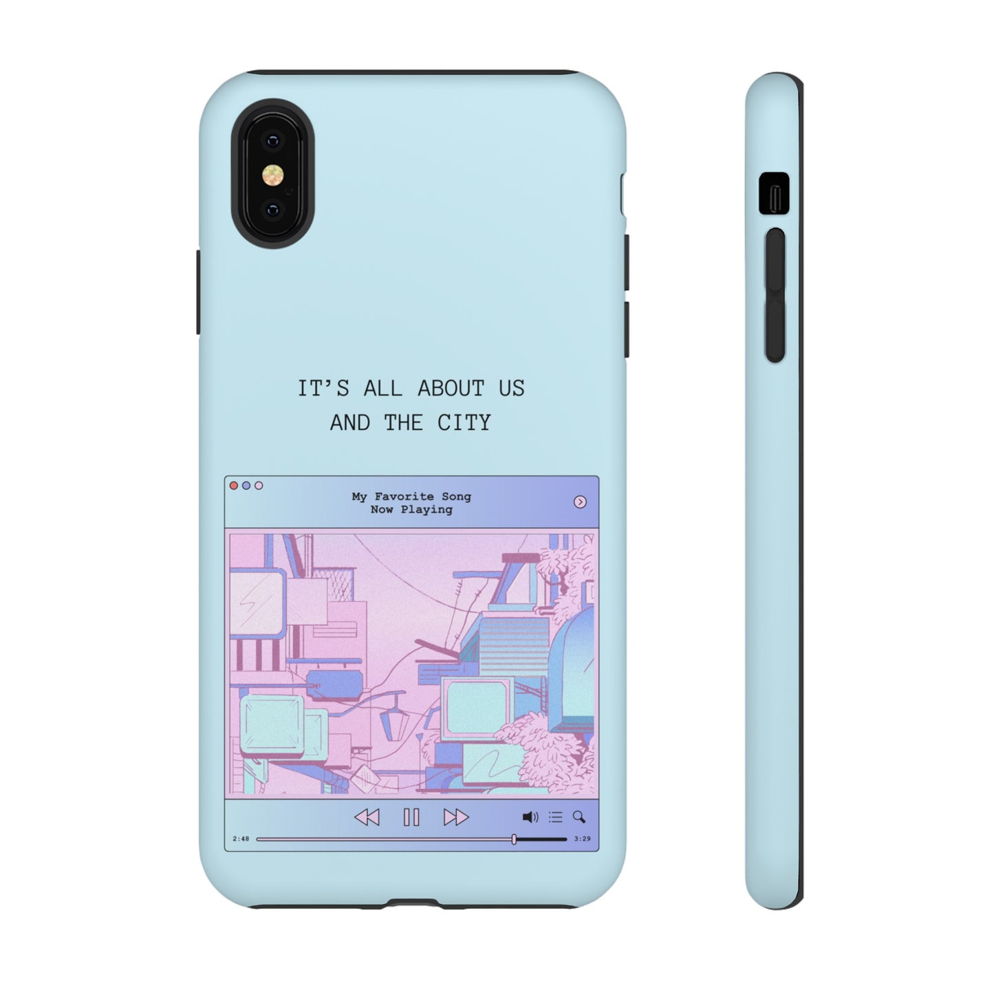 Us And The City Phone Case | iPhone 15 Plus/ Pro, 14, 13, 12| Google Pixel 7, Pro, 5| Samsung Galaxy S23 All Major Phone Models