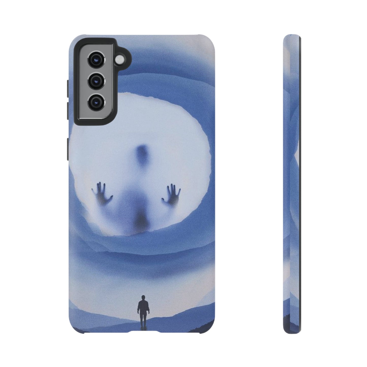 Alien Encounter Wallpaper Phone Case | iPhone 15 Plus/ Pro, 14, 13, 12| Google Pixel 7, Pro, 5| Samsung Galaxy S23 All Major Phone Models