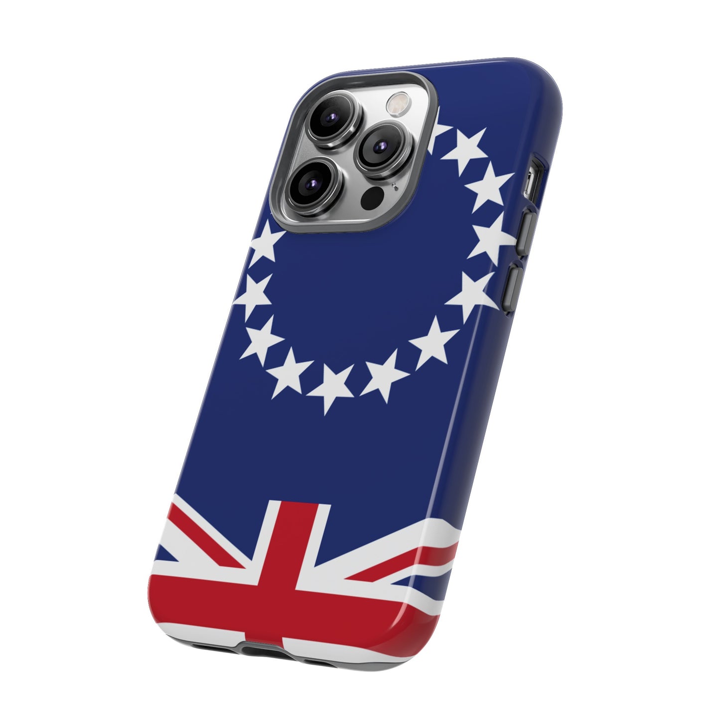 Cook Islands Flag Phone Case | iPhone 15 Plus/ Pro, 14, 13, 12| Google Pixel 7, Pro, 5| Samsung Galaxy S23 All Major Phone Models