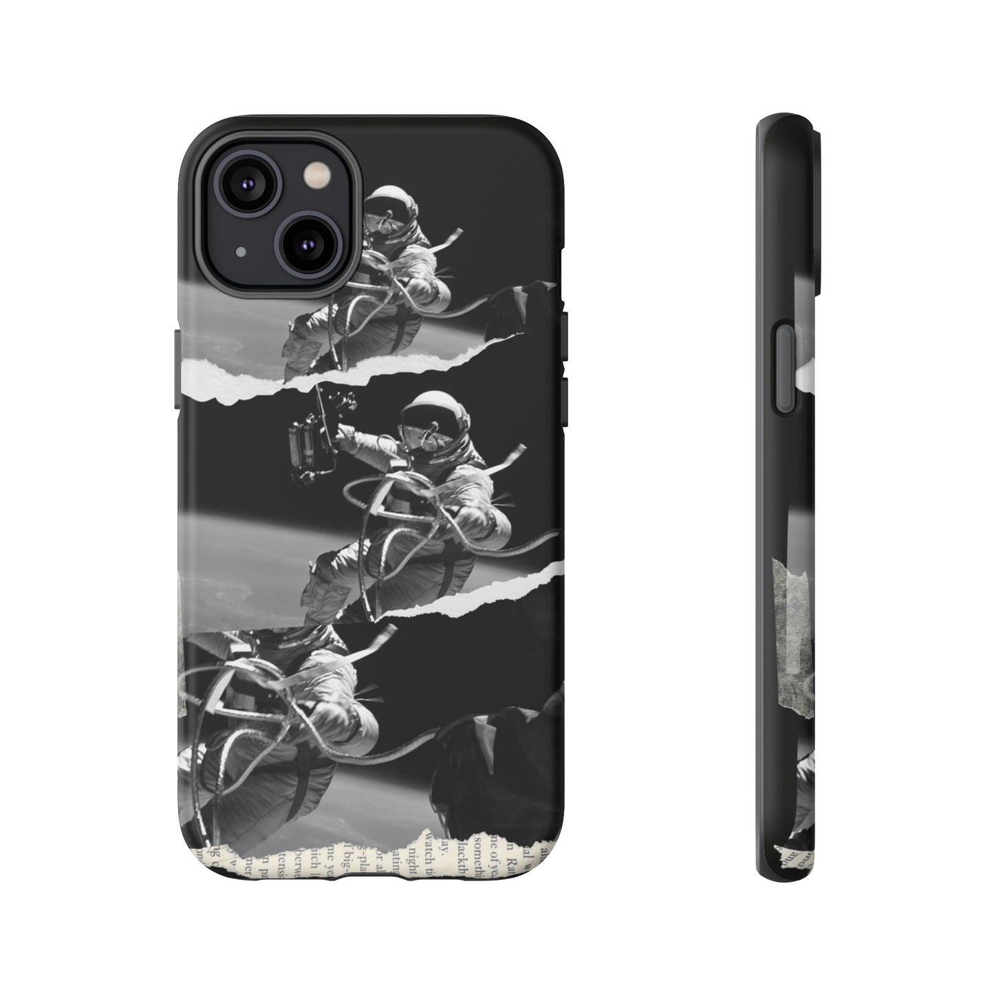 Astronaut Collage Phone Case | iPhone 15 Plus/ Pro, 14, 13, 12| Google Pixel 7, Pro, 5| Samsung Galaxy S23 All Major Phone Models