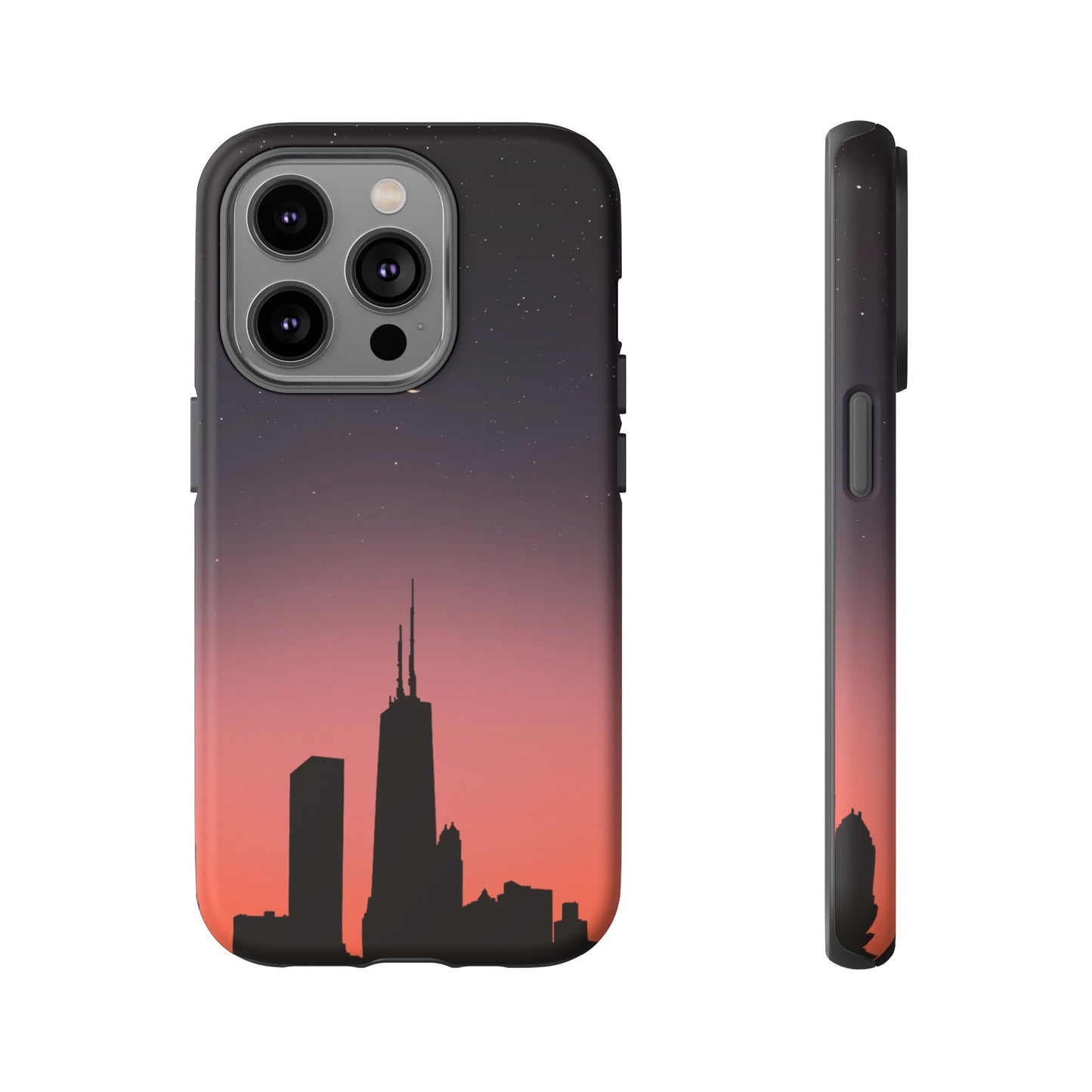 Chicago Skyline Wallpaper Phone Case | iPhone 15 Plus/ Pro, 14, 13, 12| Google Pixel 7, Pro, 5| Samsung Galaxy S23 All Major Phone Models