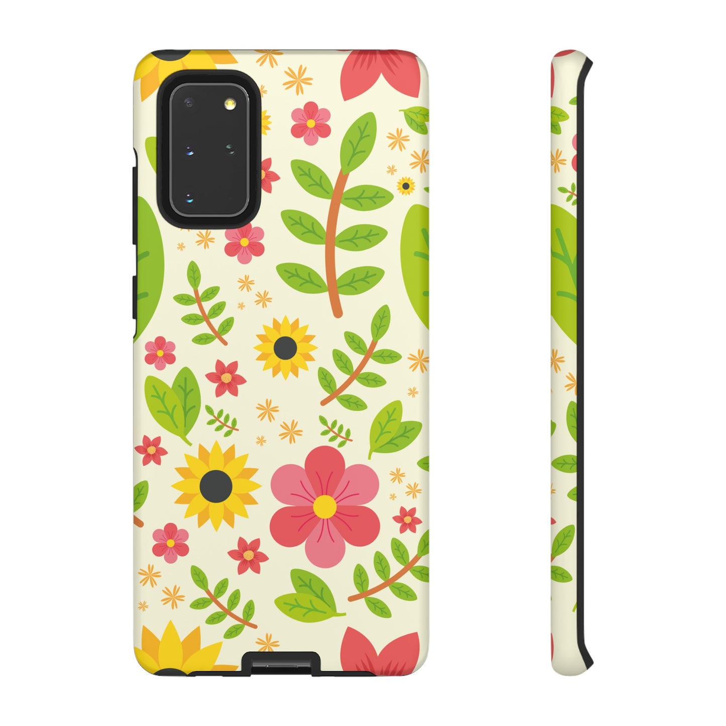 Botanical Flowers Phone Case | iPhone 15 Plus/ Pro, 14, 13, 12| Google Pixel 7, Pro, 5| Samsung Galaxy S23 All Major Phone Models