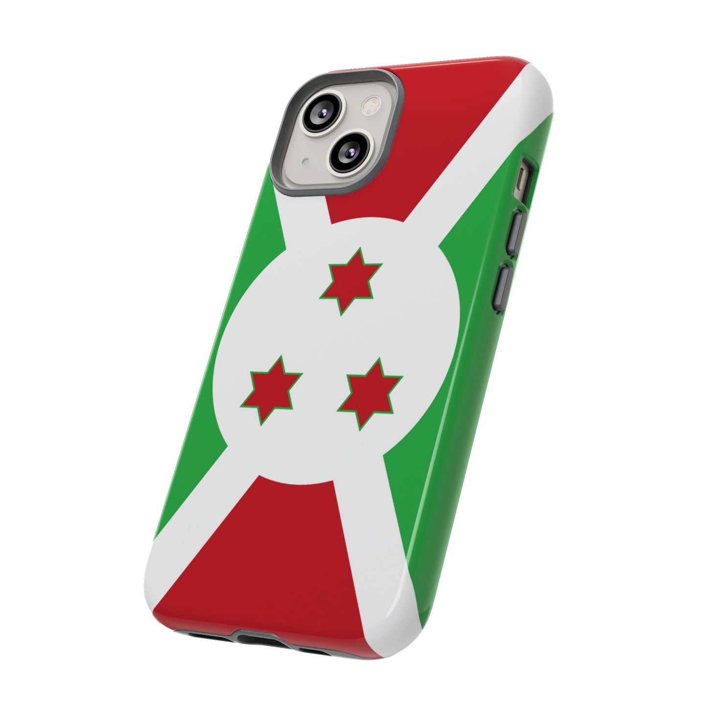 Burundi Flag Phone Case | iPhone 15 Plus/ Pro, 14, 13, 12| Google Pixel 7, Pro, 5| Samsung Galaxy S23 All Major Phone Models