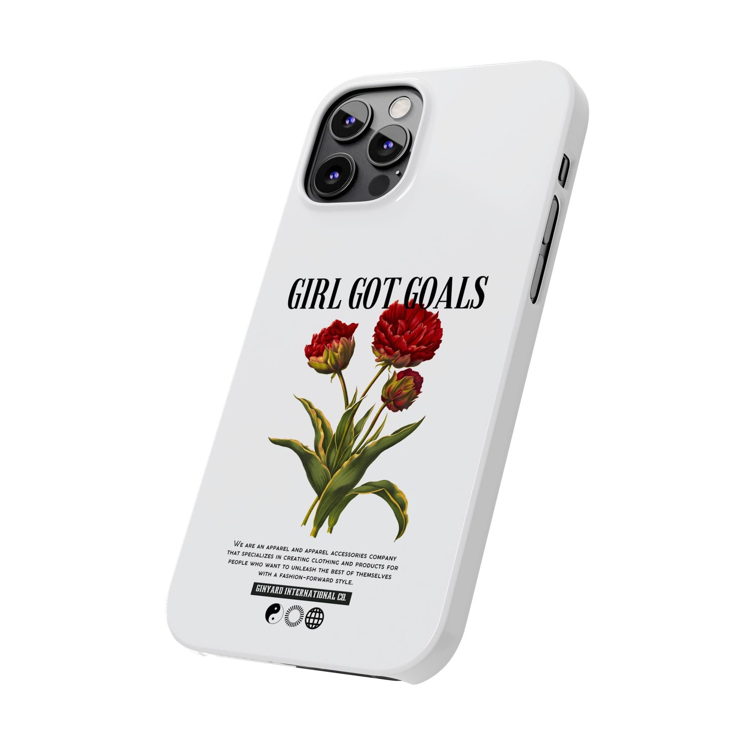 Girl Got Goals Phone Case | iPhone 15 Plus/ Pro, 14, 13, 12|