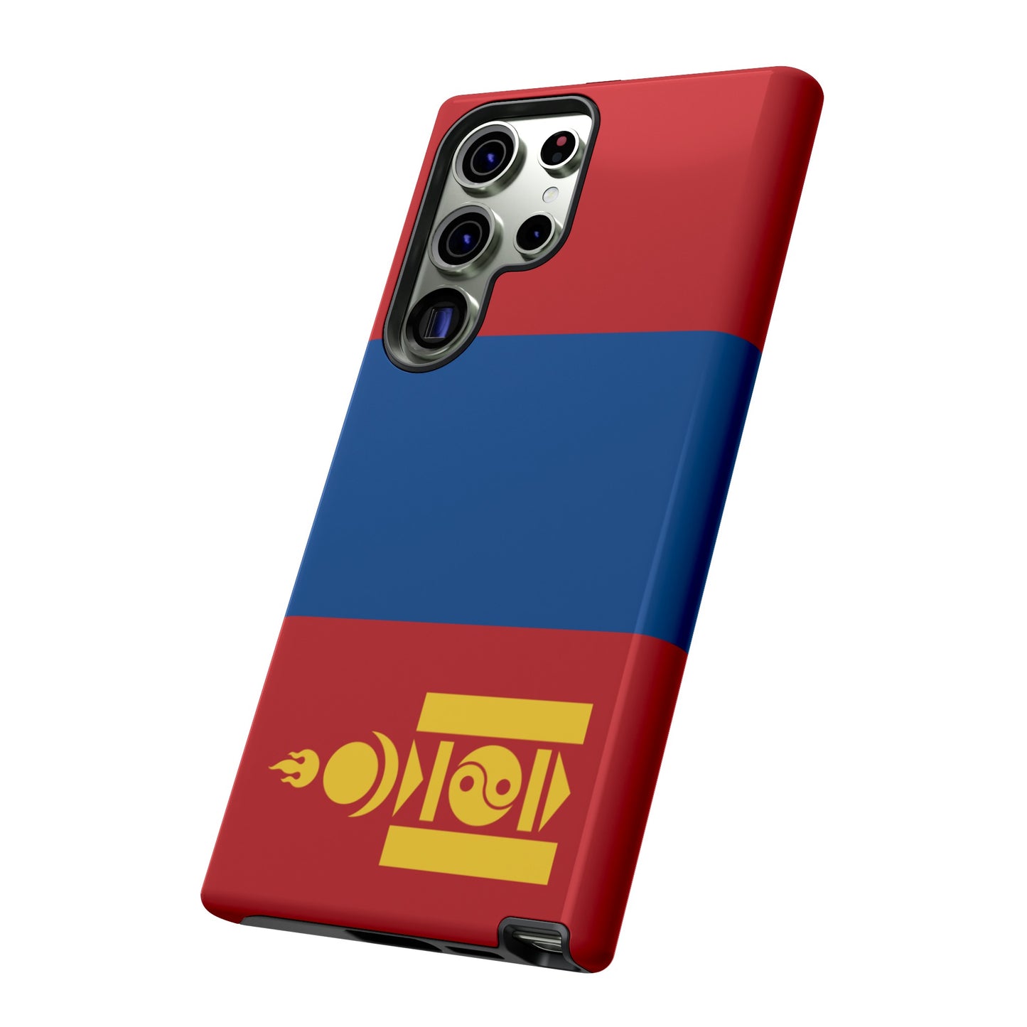 Mongolia Flag Phone Case | iPhone 15 Plus/ Pro, 14, 13, 12| Google Pixel 7, Pro, 5| Samsung Galaxy S23 All Major Phone Models