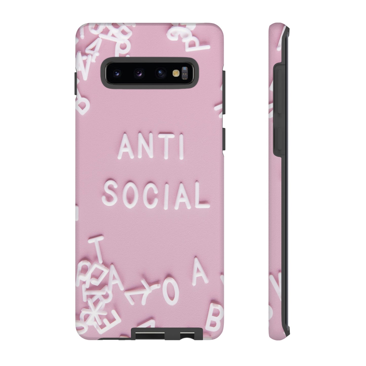 Anti Social Phone Case | iPhone 15 Plus/ Pro, 14, 13, 12| Google Pixel 7, Pro, 5| Samsung Galaxy S23 All Major Phone Models