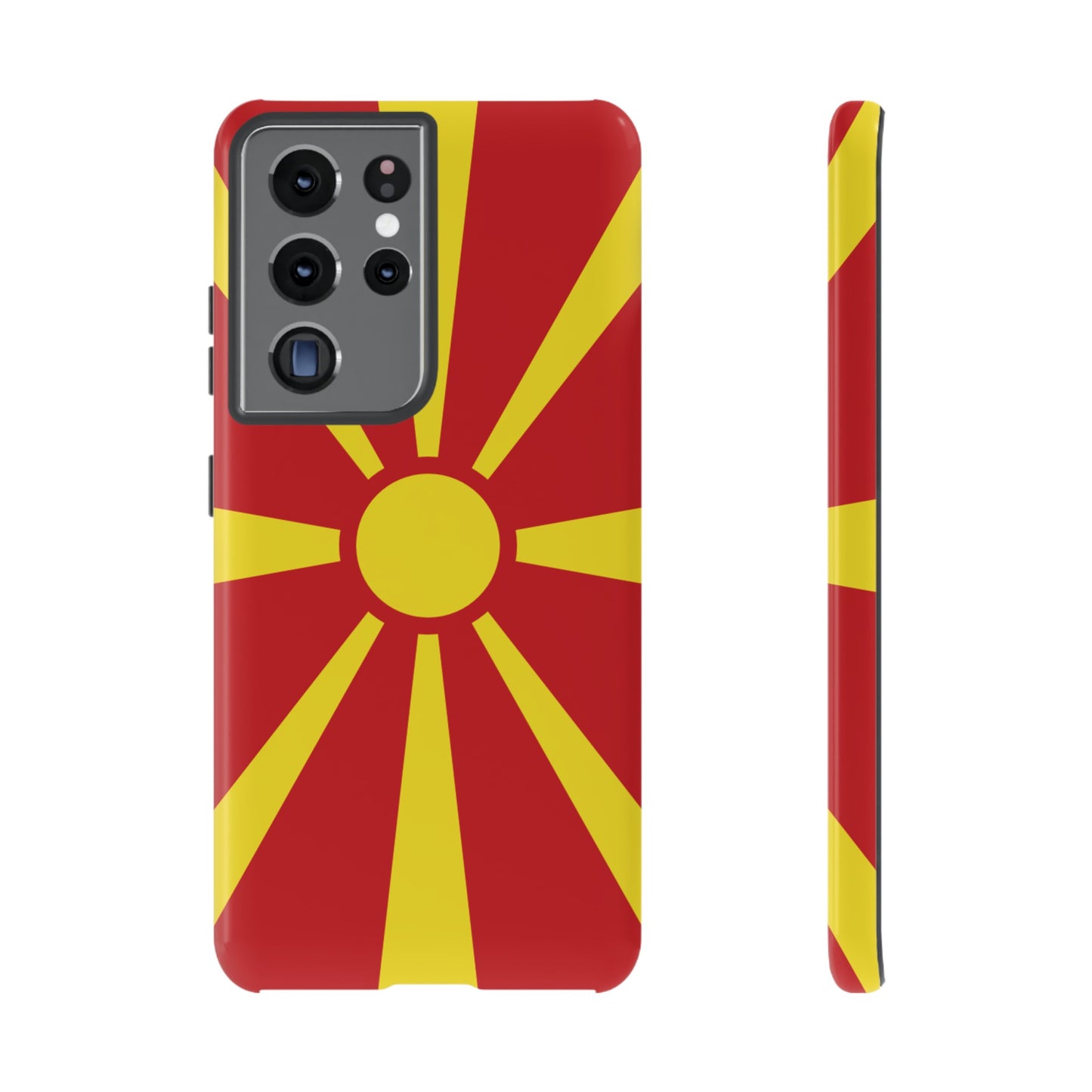 Macedonia Flag Phone Case | iPhone 15 Plus/ Pro, 14, 13, 12| Google Pixel 7, Pro, 5| Samsung Galaxy S23 All Major Phone Models