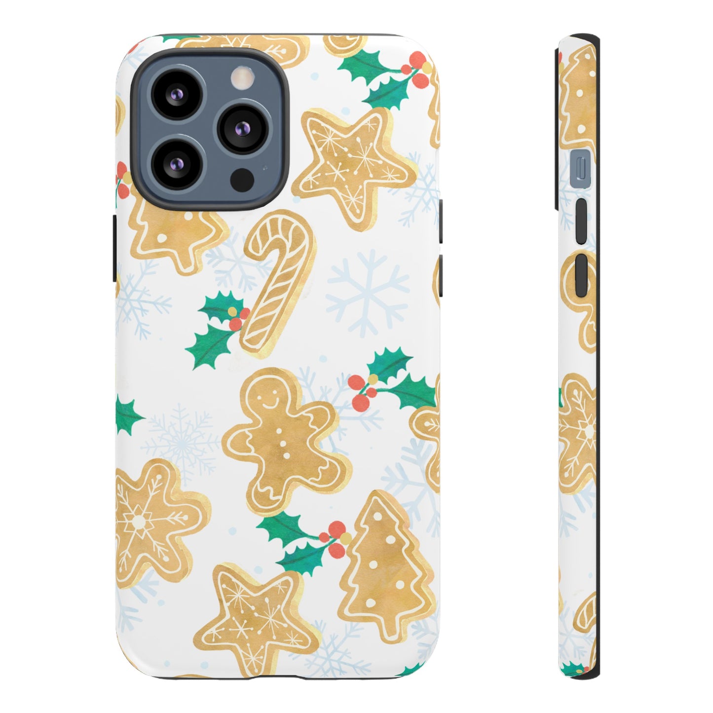 Gingerbread Wallpaper Phone Case | iPhone 15 Plus/ Pro, 14, 13, 12| Google Pixel 7, Pro, 5| Samsung Galaxy S23 All Major Phone Models