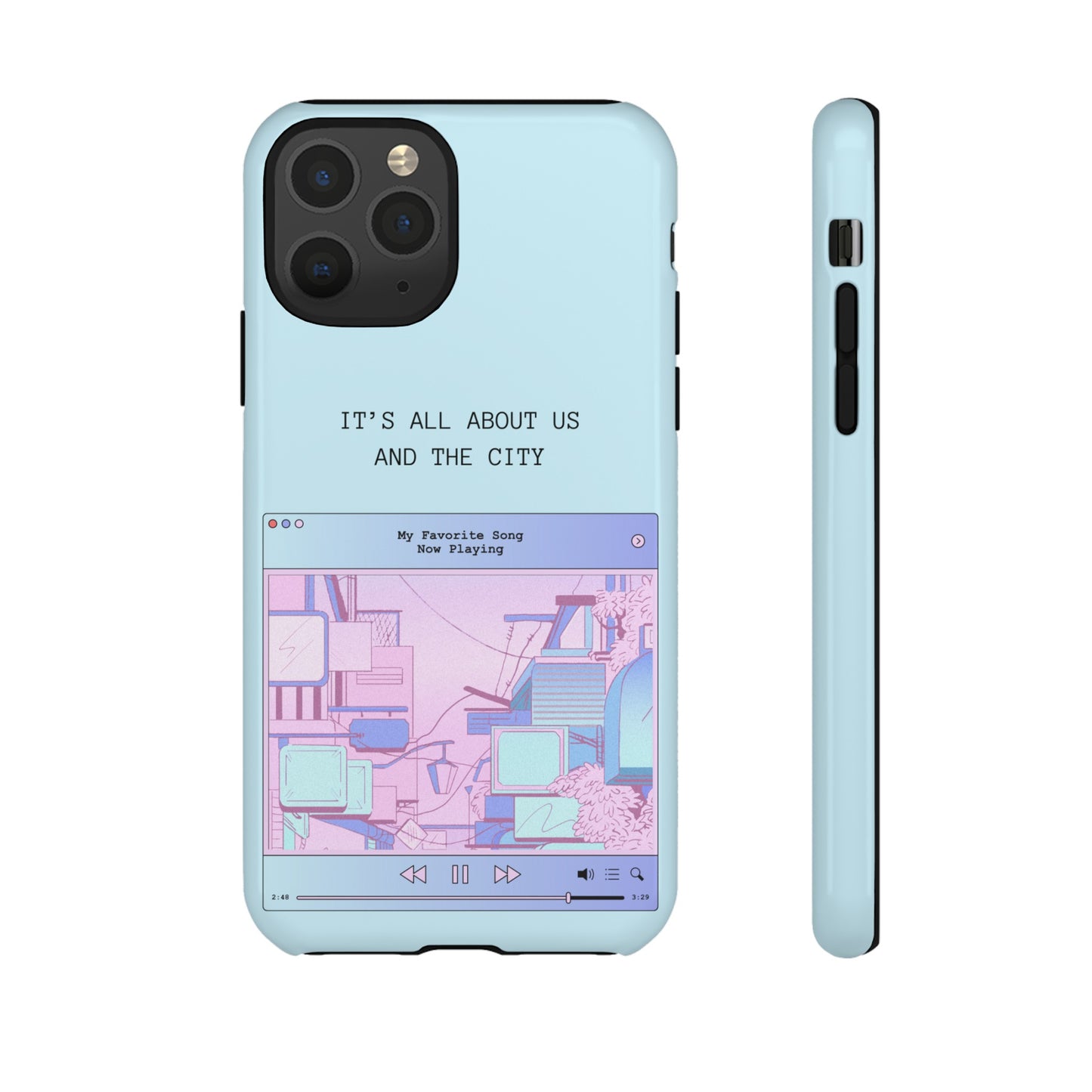 Us And The City Phone Case | iPhone 15 Plus/ Pro, 14, 13, 12| Google Pixel 7, Pro, 5| Samsung Galaxy S23 All Major Phone Models