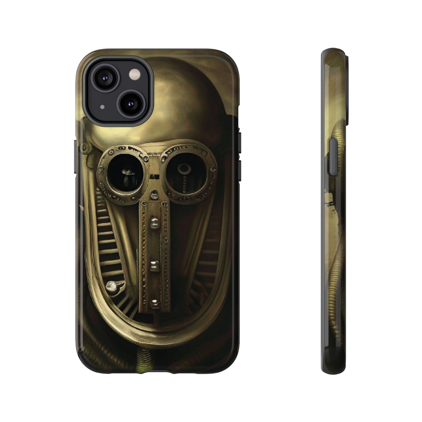 Sci-Fi Helmet Wallpaper Phone Case | iPhone 15 Plus/ Pro, 14, 13, 12| Google Pixel 7, Pro, 5| Samsung Galaxy S23 All Major Phone Models