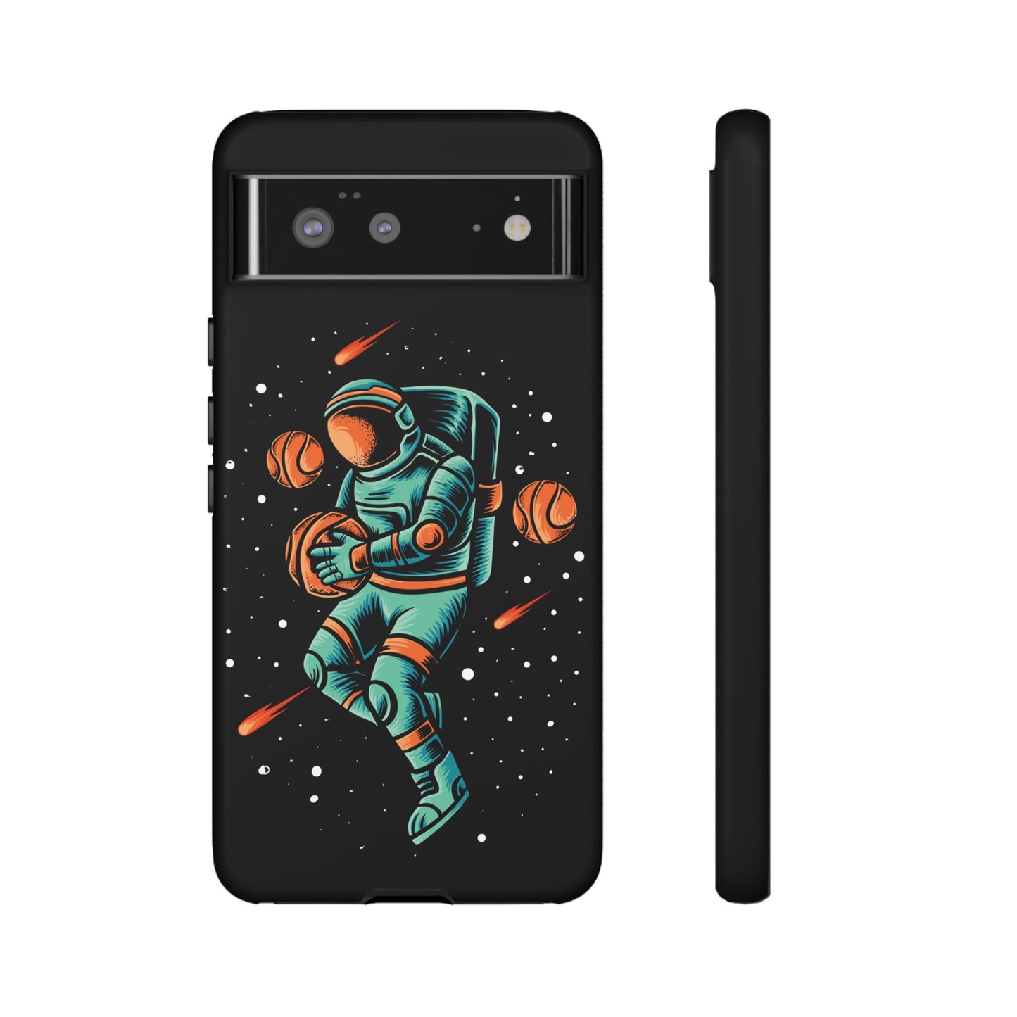 Space Basketball Phone Case | iPhone 15 Plus/ Pro, 14, 13, 12| Google Pixel 7, Pro, 5| Samsung Galaxy S23 All Major Phone Models