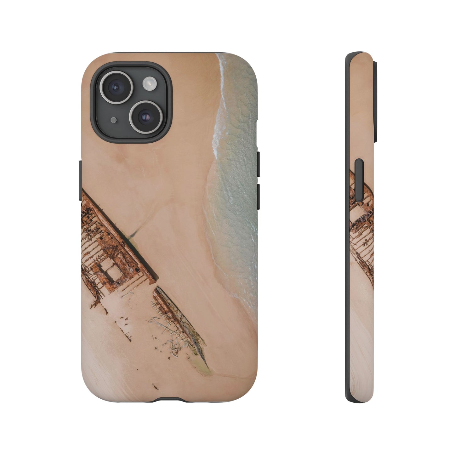 Fraser Island Shipwreck Wallpaper Phone Case | iPhone 15 Plus/ Pro, 14, 13, 12| Google Pixel 7, Pro, 5| Samsung Galaxy S23 All Major Phone Models