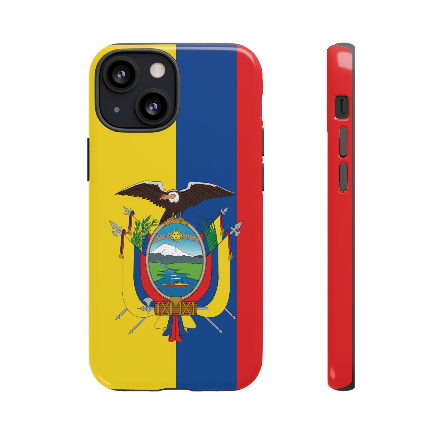 Ecuador Flag Phone Case | iPhone 15 Plus/ Pro, 14, 13, 12| Google Pixel 7, Pro, 5| Samsung Galaxy S23 All Major Phone Models