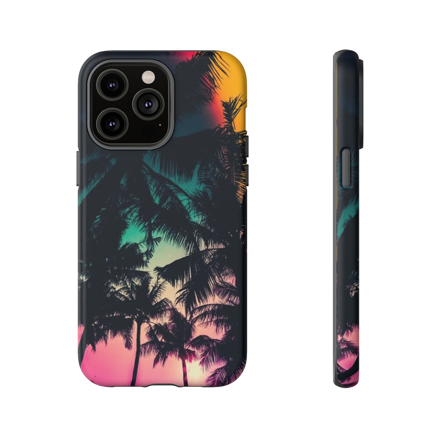 Palm Trees Wallpaper Phone Case | iPhone 15 Plus/ Pro, 14, 13, 12| Google Pixel 7, Pro, 5| Samsung Galaxy S23 All Major Phone Models