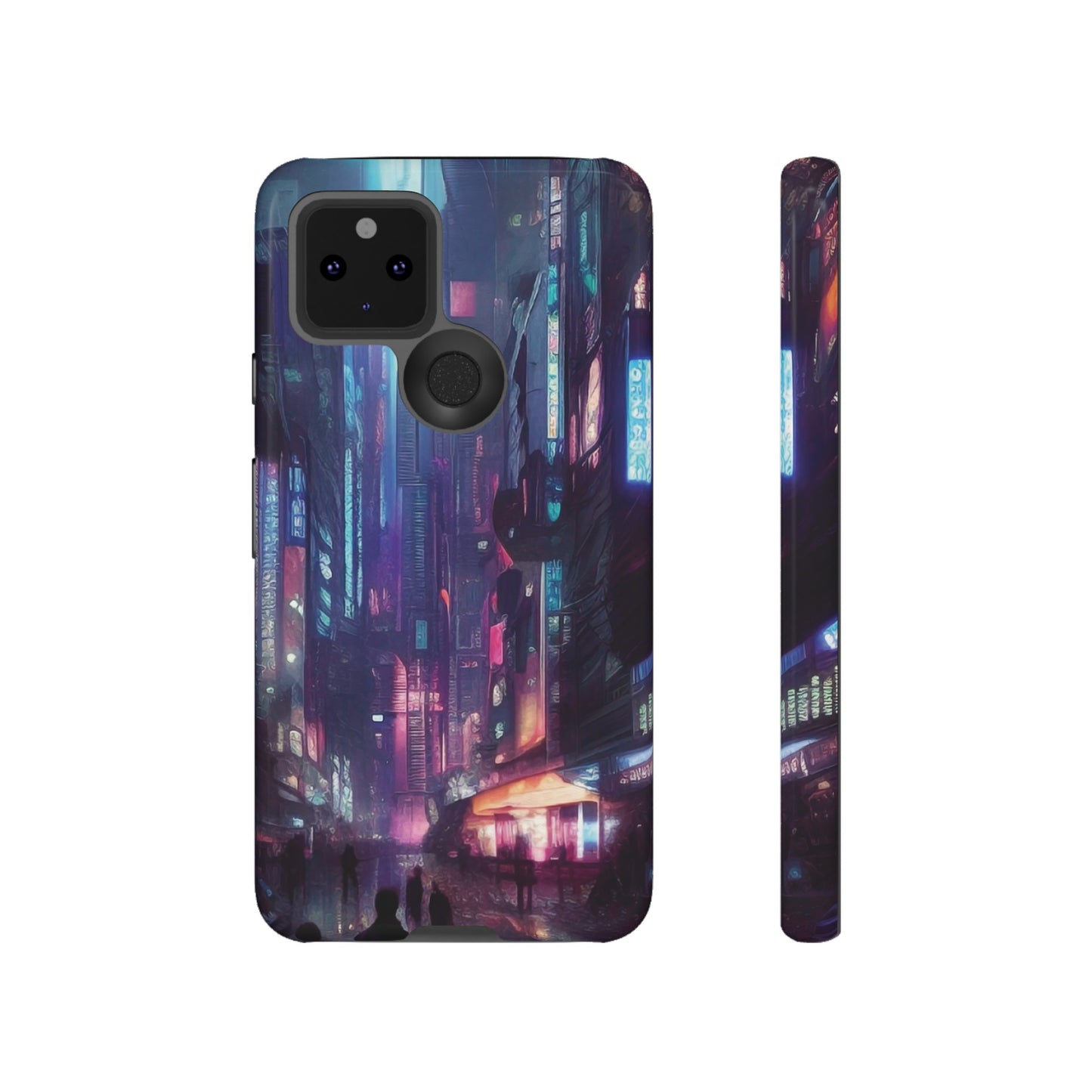 Futuristic Sci-Fi City Wallpaper Phone Case | iPhone 15 Plus/ Pro, 14, 13, 12| Google Pixel 7, Pro, 5| Samsung Galaxy S23 All Major Phone Models