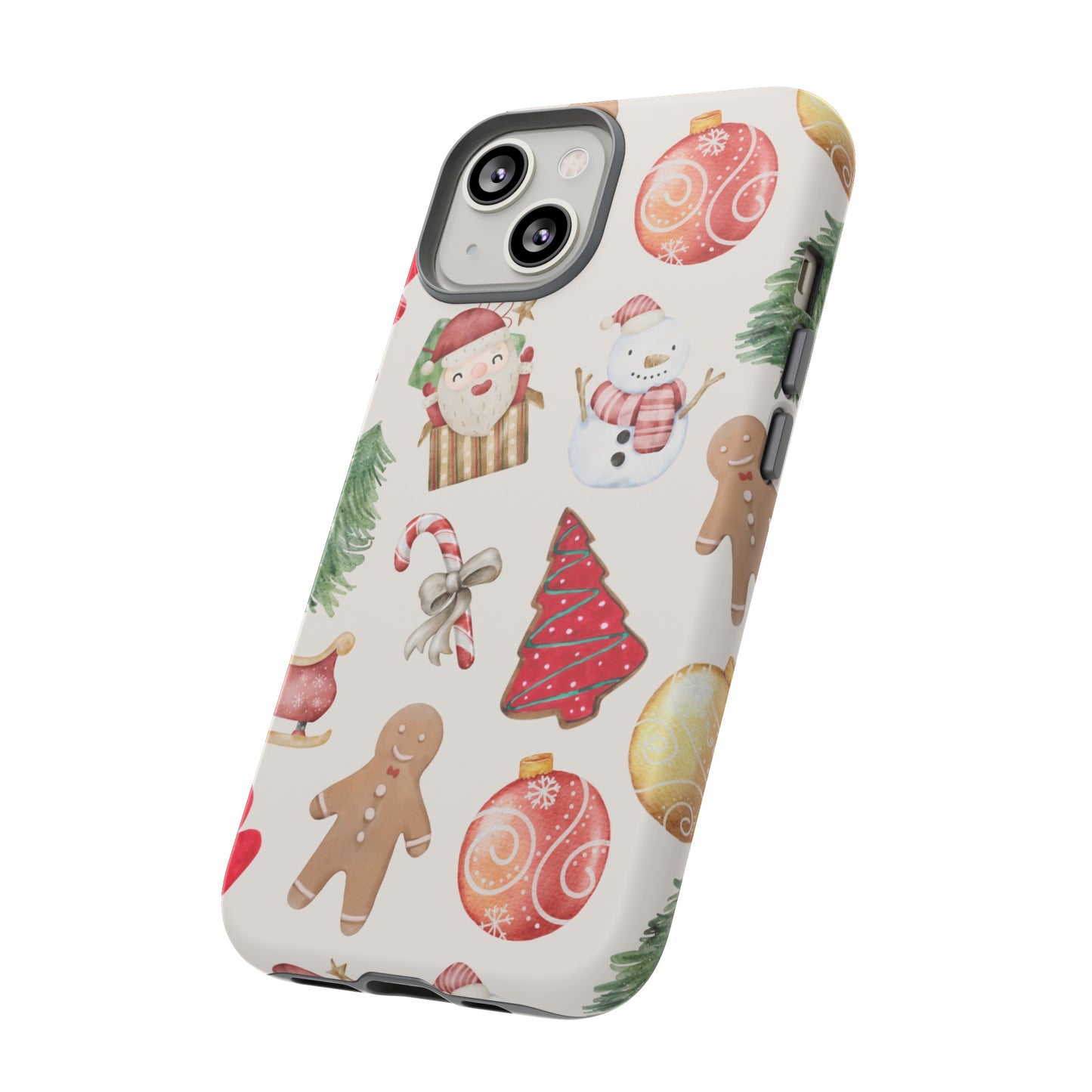 Collage Christmas Wallpaper Phone Case | iPhone 15 Plus/ Pro, 14, 13, 12| Google Pixel 7, Pro, 5| Samsung Galaxy S23 All Major Phone Models