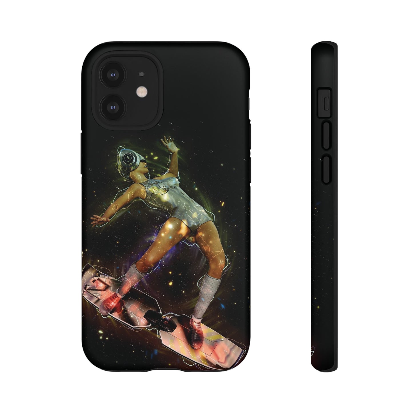 Sci-Fi Skateboard Wallpaper Phone Case | iPhone 15 Plus/ Pro, 14, 13, 12| Google Pixel 7, Pro, 5| Samsung Galaxy S23 All Major Phone Models