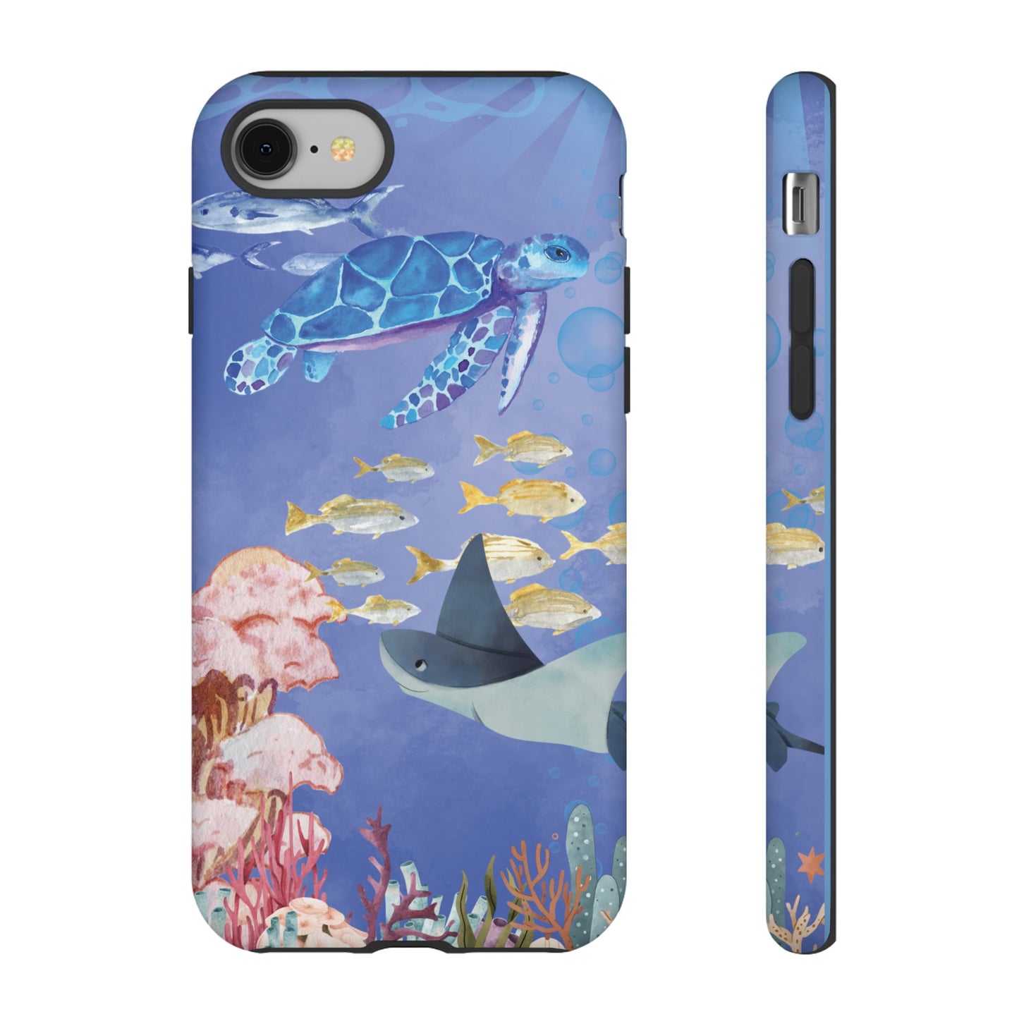 Underwater Scene Wallpaper Phone Case | iPhone 15 Plus/ Pro, 14, 13, 12| Google Pixel 7, Pro, 5| Samsung Galaxy S23 All Major Phone Models