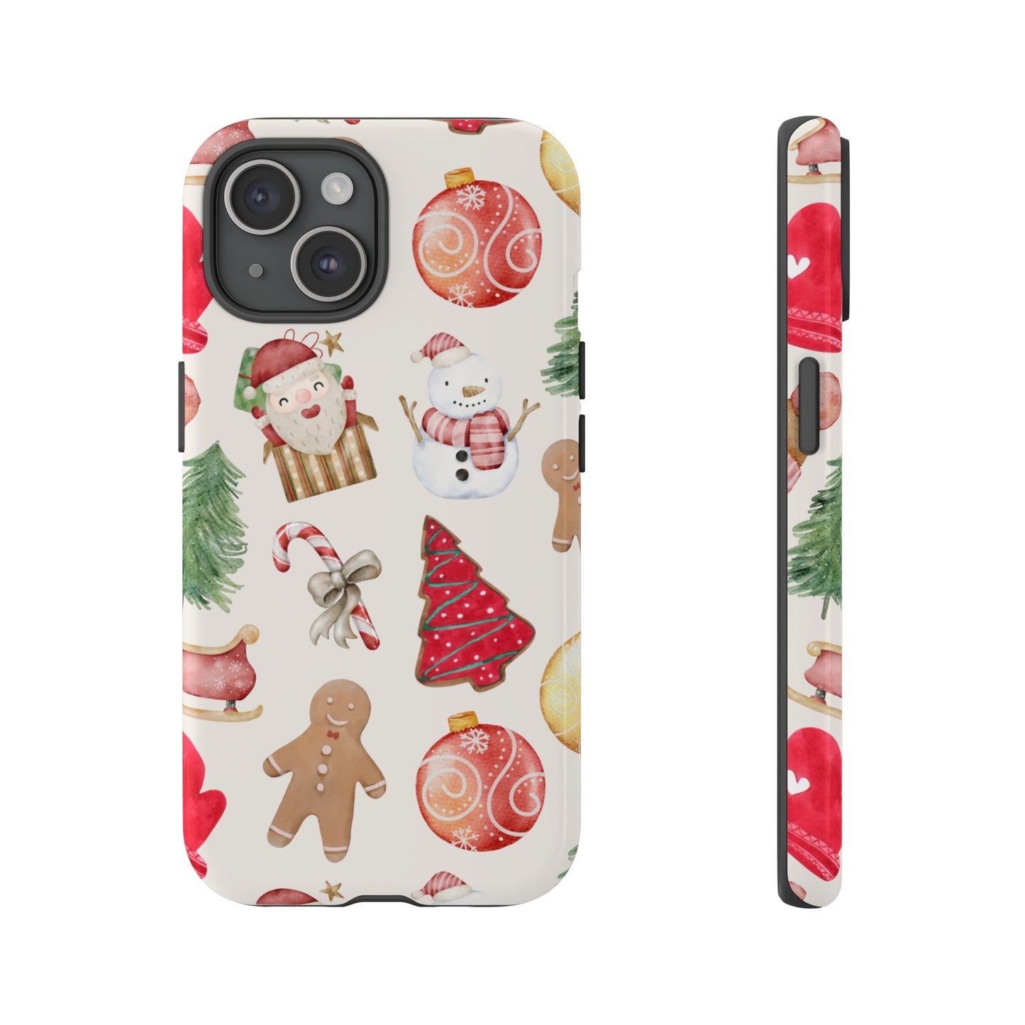 Collage Christmas Wallpaper Phone Case | iPhone 15 Plus/ Pro, 14, 13, 12| Google Pixel 7, Pro, 5| Samsung Galaxy S23 All Major Phone Models