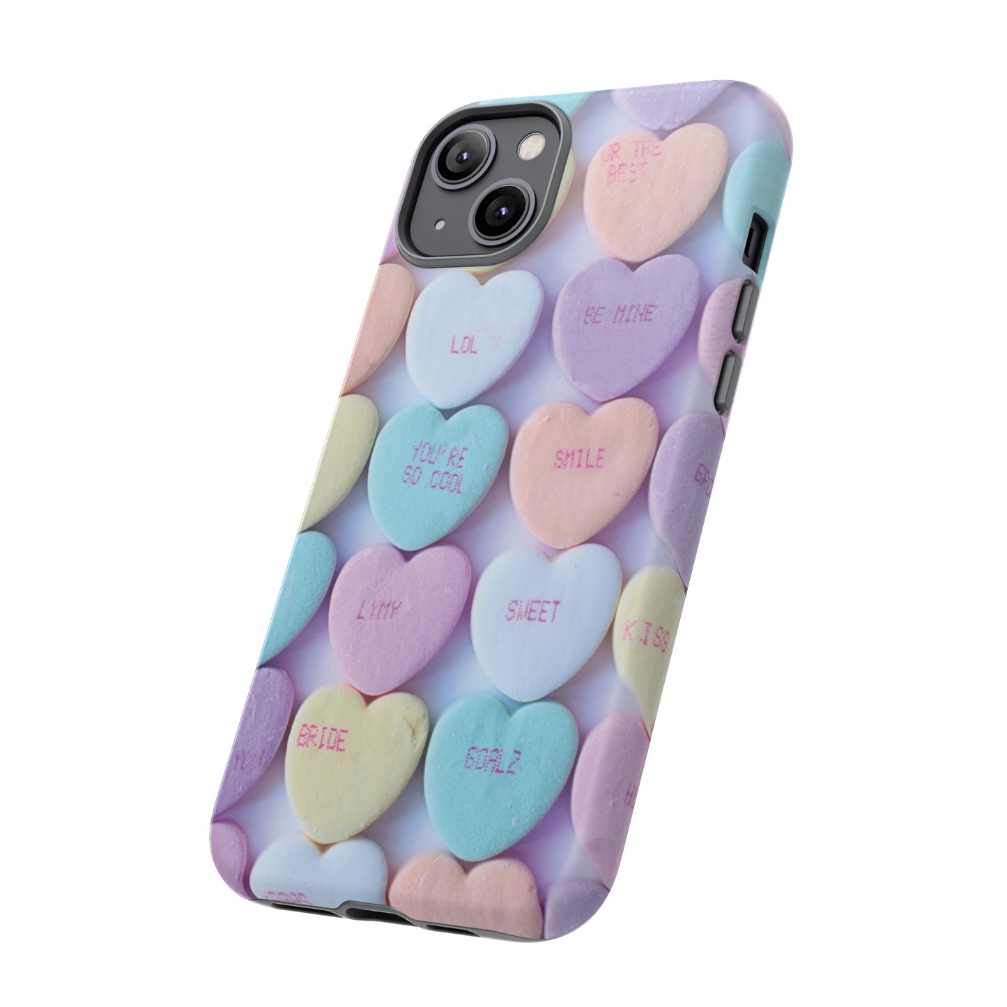 Hearts Valentine's Day Wallpaper Phone Case | iPhone 15 Plus/ Pro, 14, 13, 12| Google Pixel 7, Pro, 5| Samsung Galaxy S23 All Major Phone Models