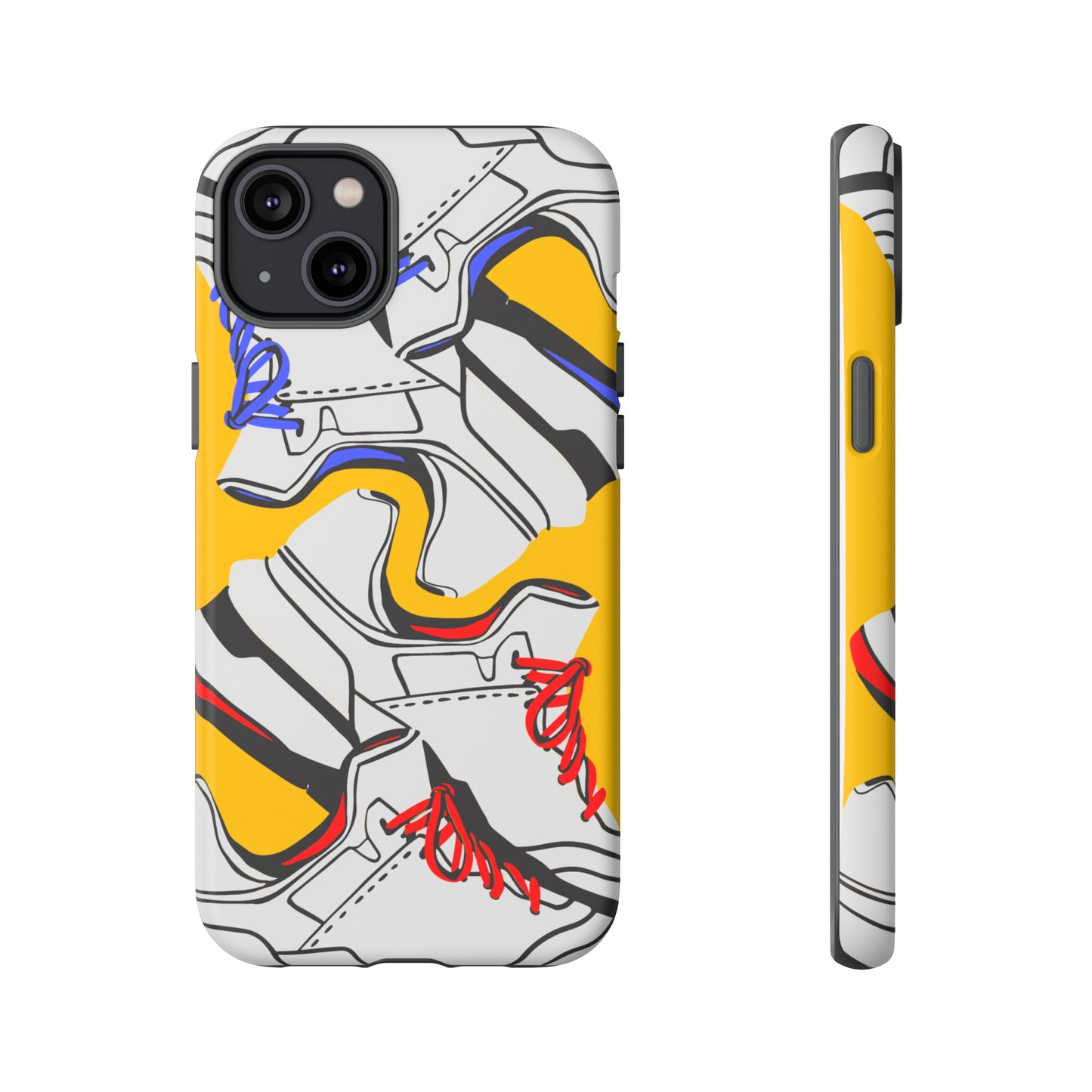 Sneakers Wallpaper Phone Case | iPhone 15 Plus/ Pro, 14, 13, 12| Google Pixel 7, Pro, 5| Samsung Galaxy S23 All Major Phone Models