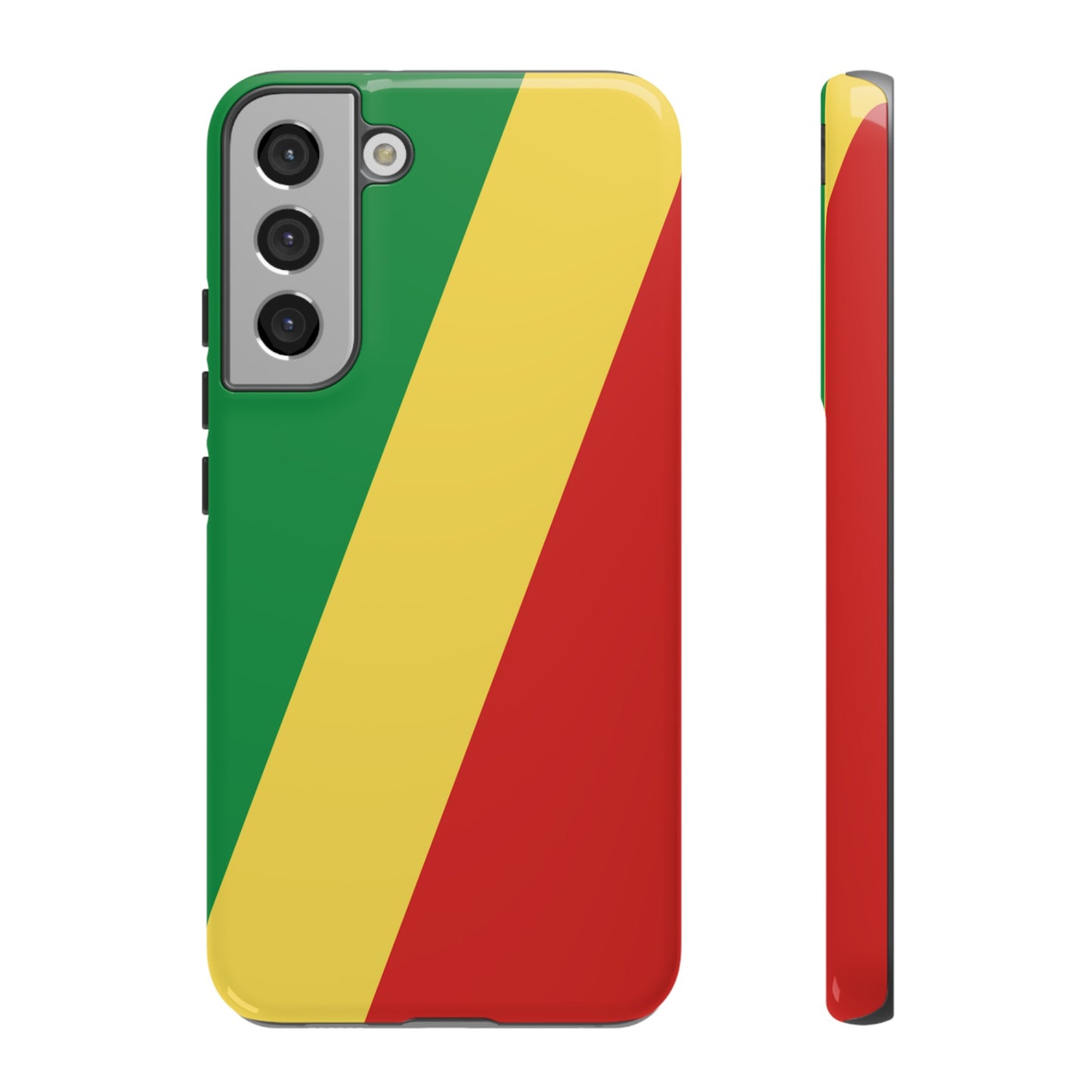 Congo-Brazzaville Flag Phone Case | iPhone 15 Plus/ Pro, 14, 13, 12| Google Pixel 7, Pro, 5| Samsung Galaxy S23 All Major Phone Models