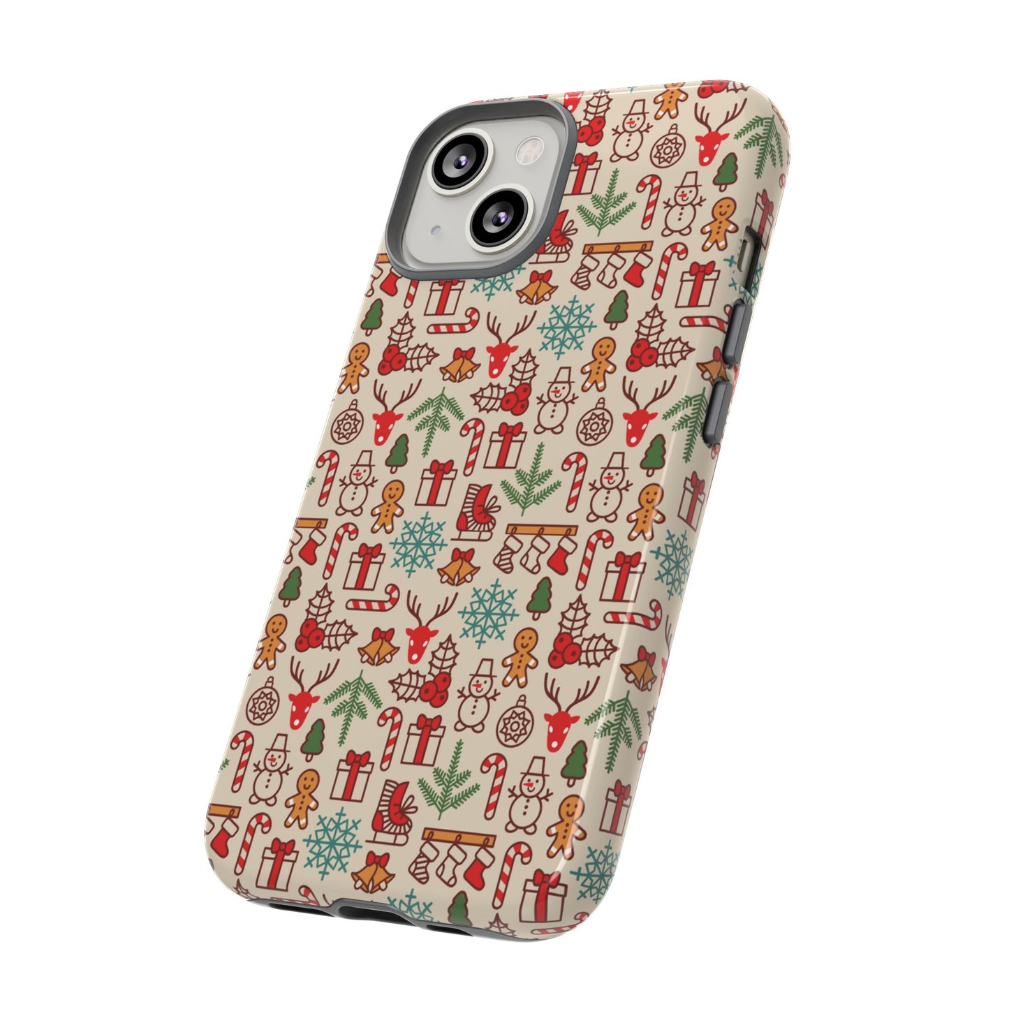 Collage Christmas Wallpaper Phone Case | iPhone 15 Plus/ Pro, 14, 13, 12| Google Pixel 7, Pro, 5| Samsung Galaxy S23 All Major Phone Models