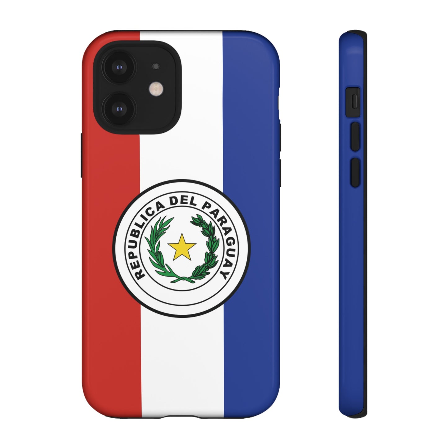 Paraguay Flag Phone Case | iPhone 15 Plus/ Pro, 14, 13, 12| Google Pixel 7, Pro, 5| Samsung Galaxy S23 All Major Phone Models