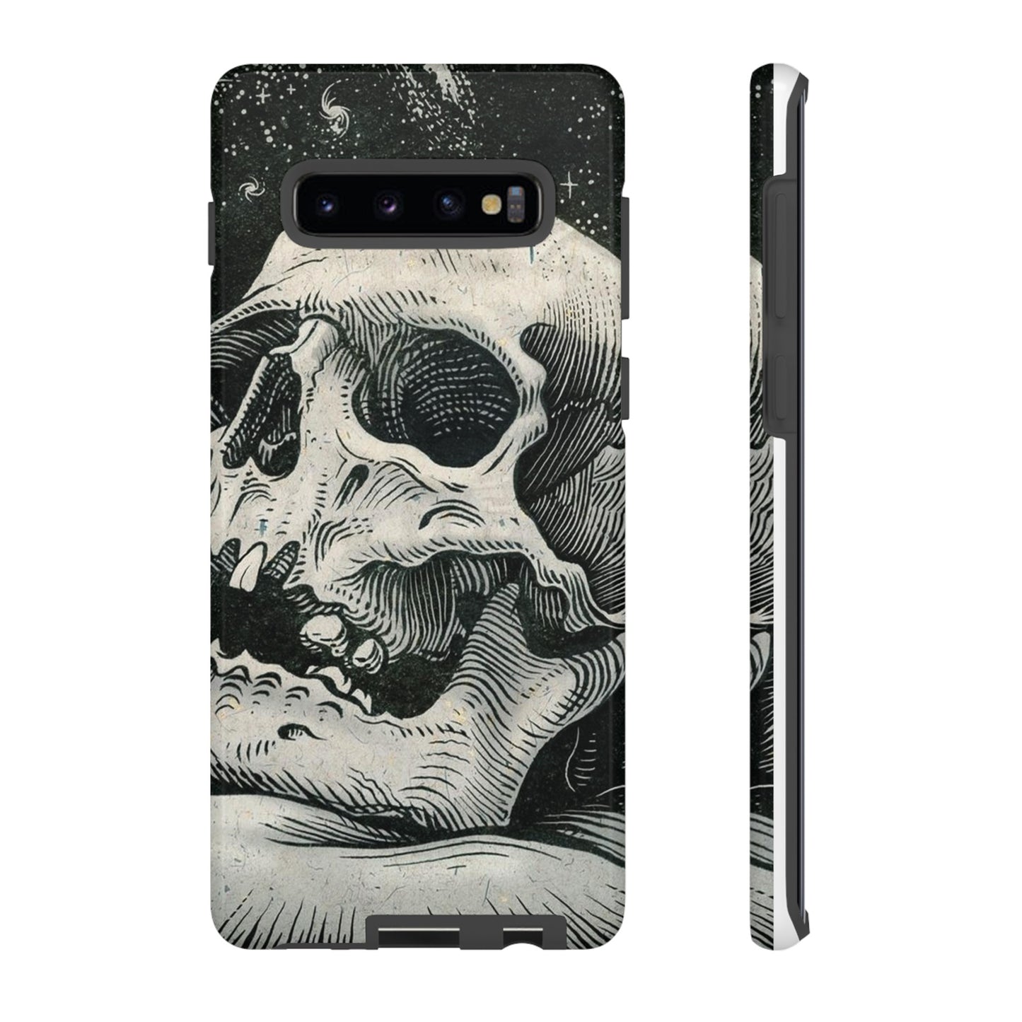 Skull Wallpaper Phone Case | iPhone 15 Plus/ Pro, 14, 13, 12| Google Pixel 7, Pro, 5| Samsung Galaxy S23 All Major Phone Models